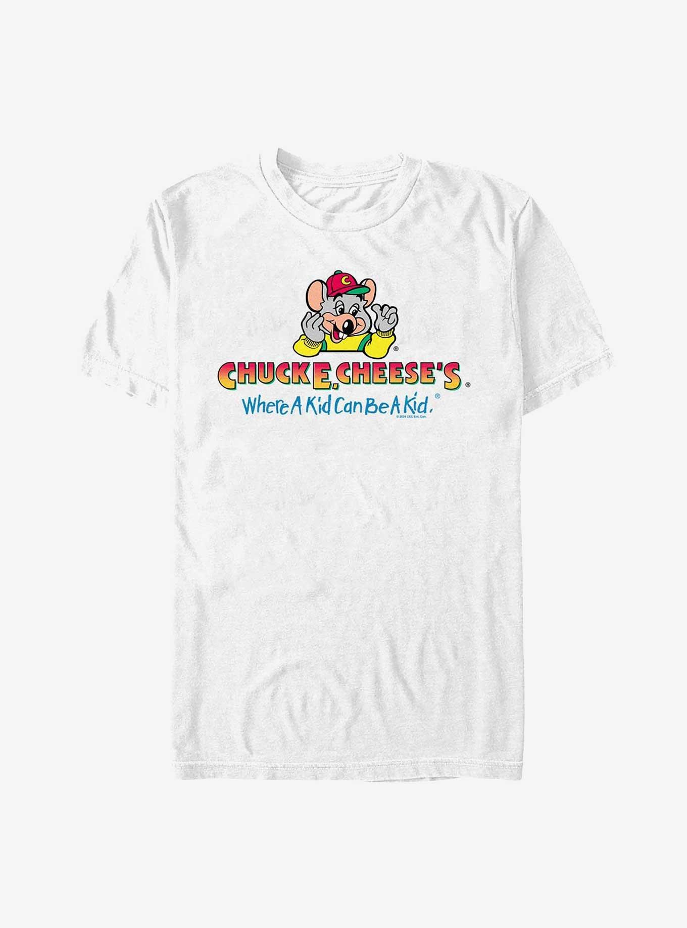 Chuck E Cheese Where A Kid Can Be A Kid T-Shirt, , hi-res