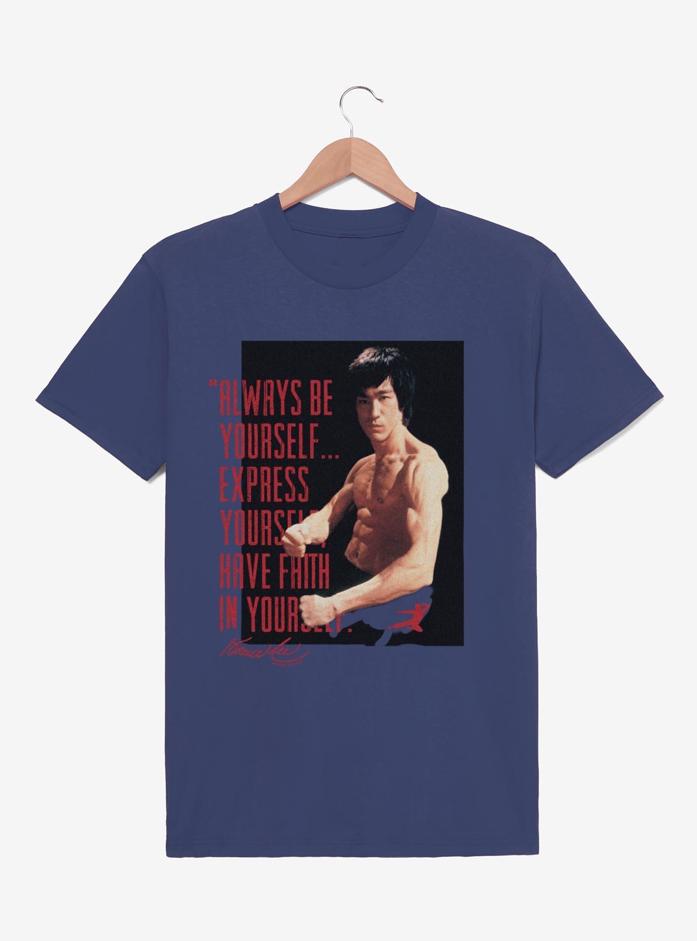 Bruce Lee Always Be Yourself T-Shirt,All Products : American Fashion Style Bags On Sale