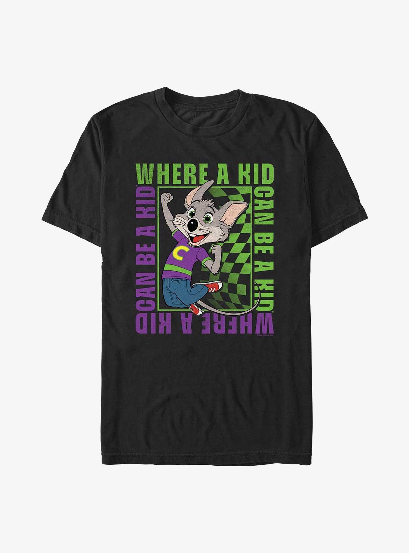 Chuck E Cheese Where Kids Are Kids T-Shirt, , hi-res