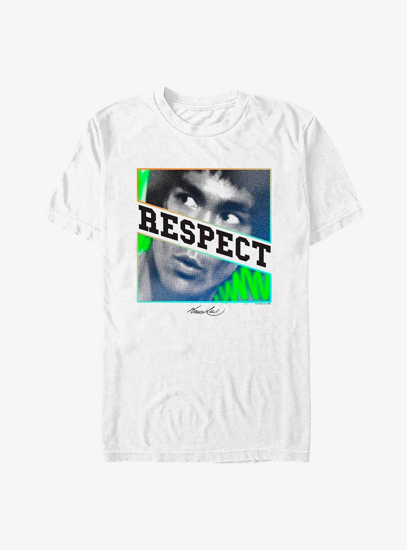 Bruce Lee Respect T-Shirt, WHITE, hi-res