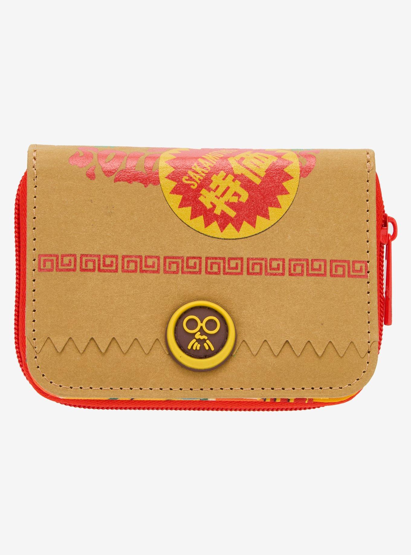 Sakamoto Days Brown Bag Mini Zipper Wallet, , hi-res