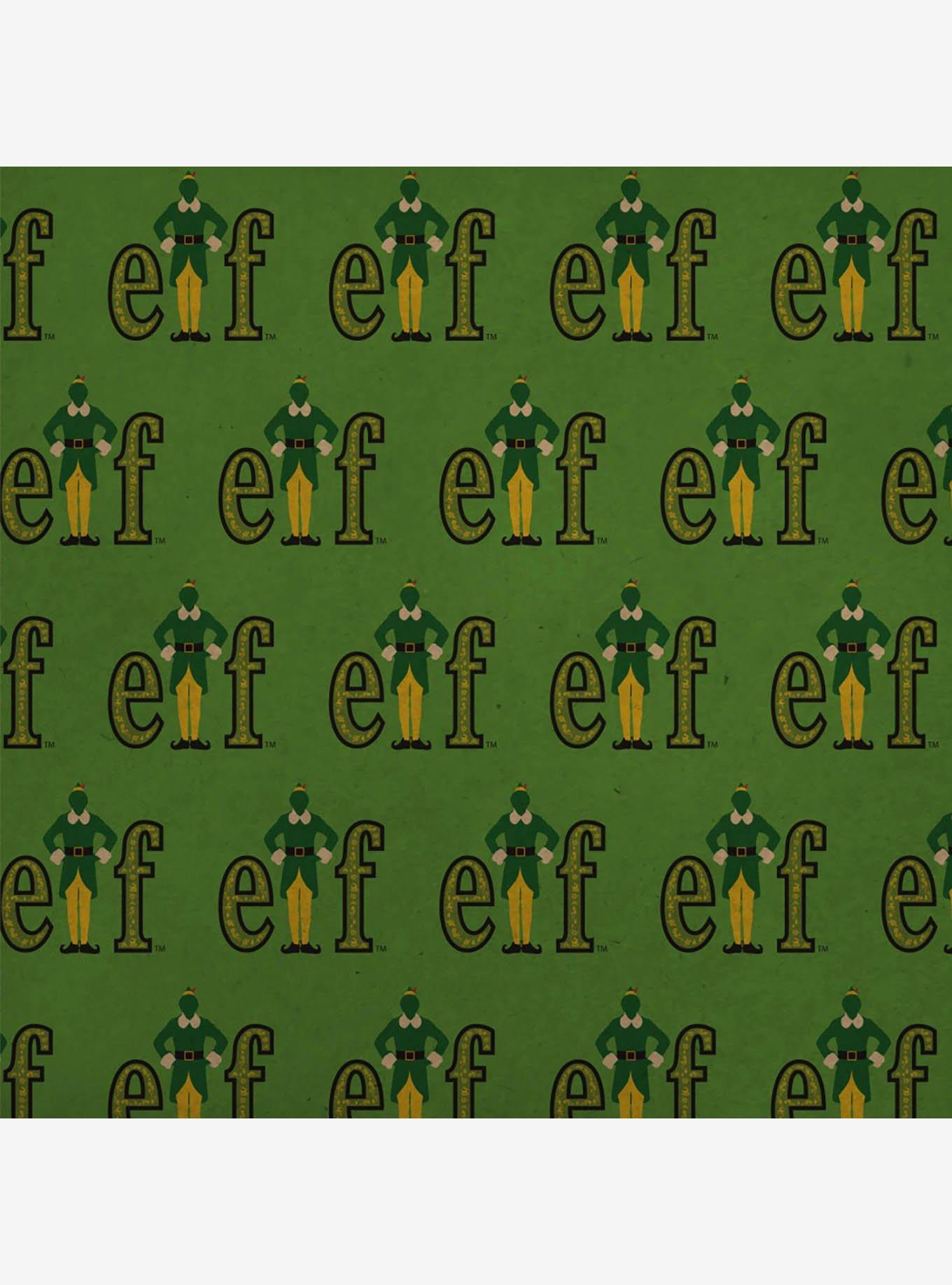 Elf Movie Logo Kraft Wrapping Paper, , hi-res