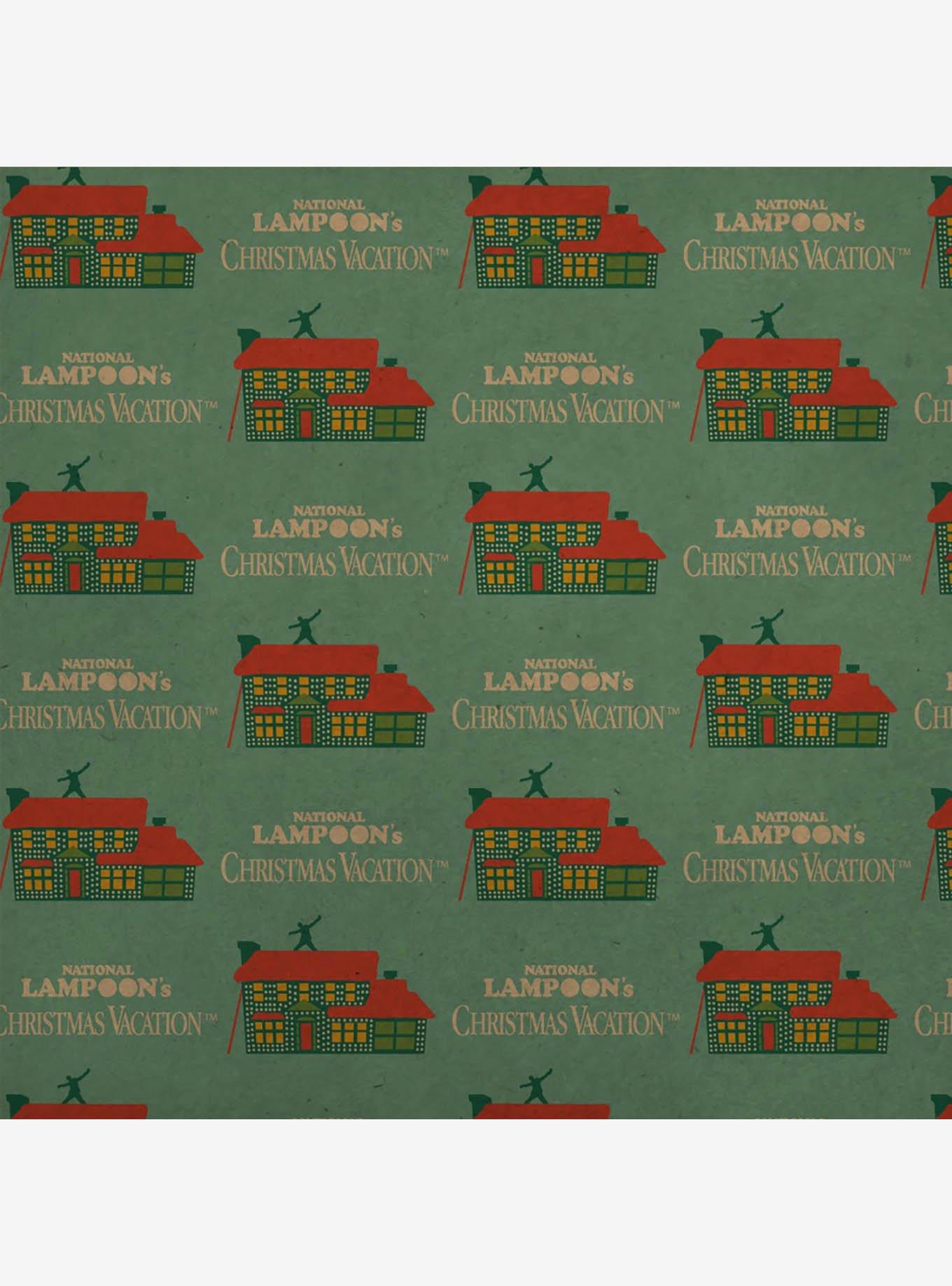 National Lampoon's Christmas Vacation Griswold House Logo Kraft Wrapping Paper, , hi-res