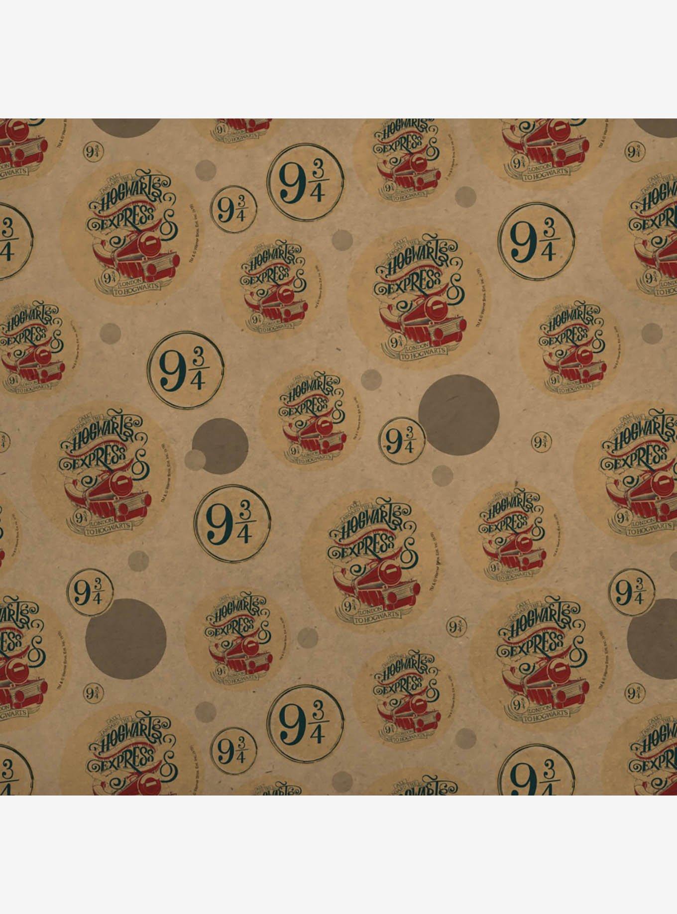 Harry Potter Hogwarts Express Kraft Wrapping Paper, , hi-res