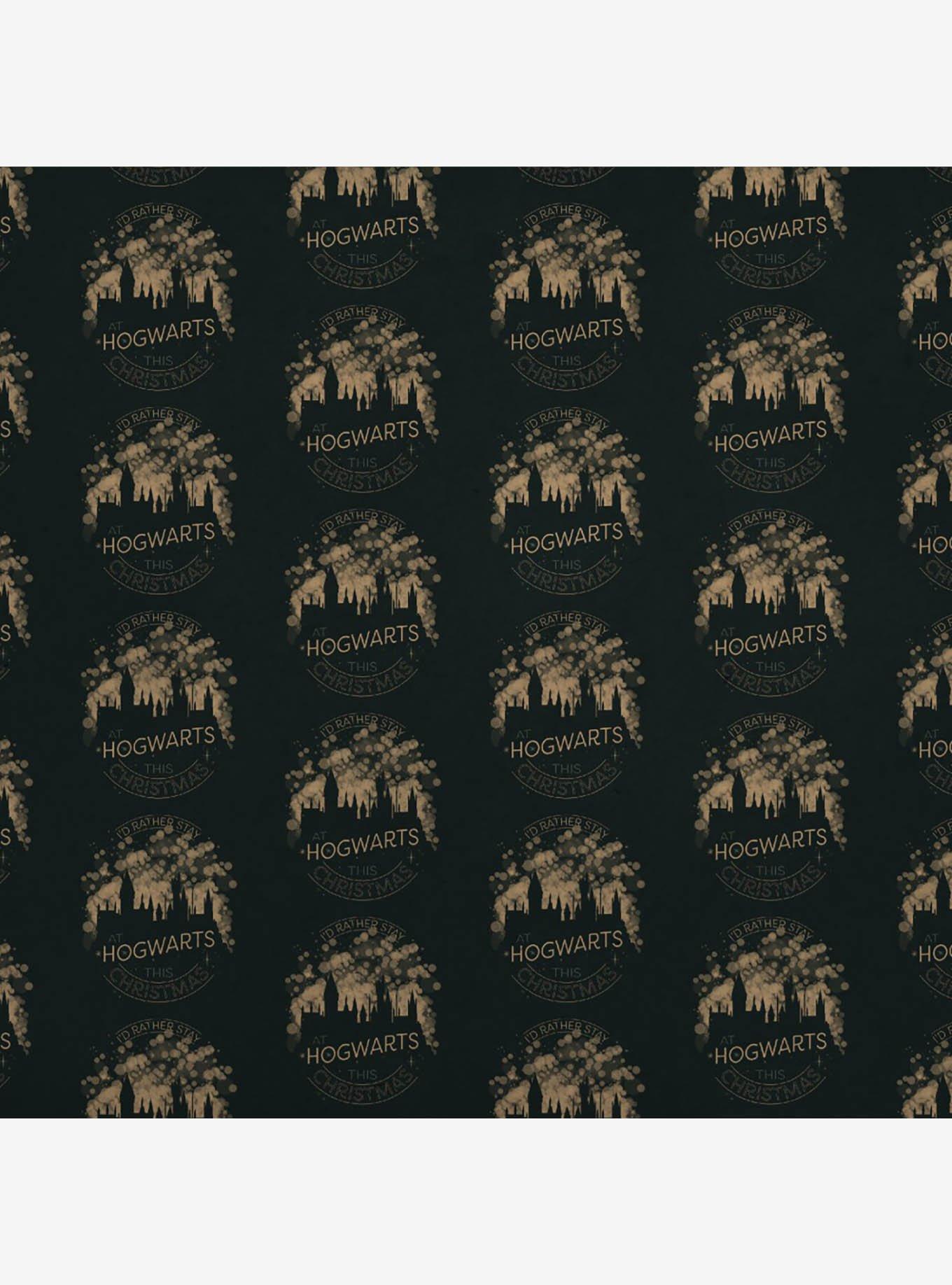 Harry Potter Hogwarts for Christmas Kraft Wrapping Paper, , hi-res