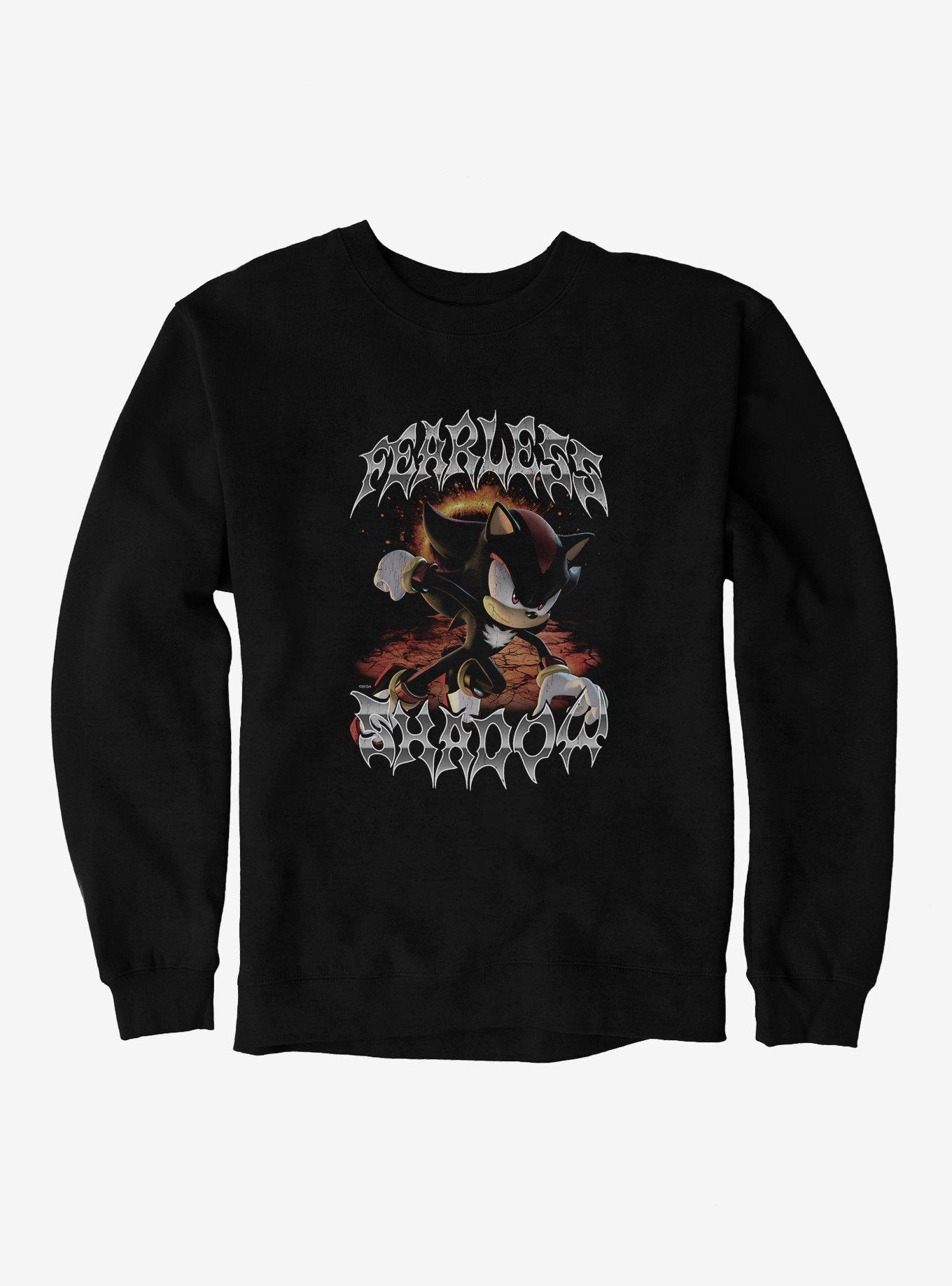 Sonic The Hedgehog Fearless Shadow Biker Sweatshirt