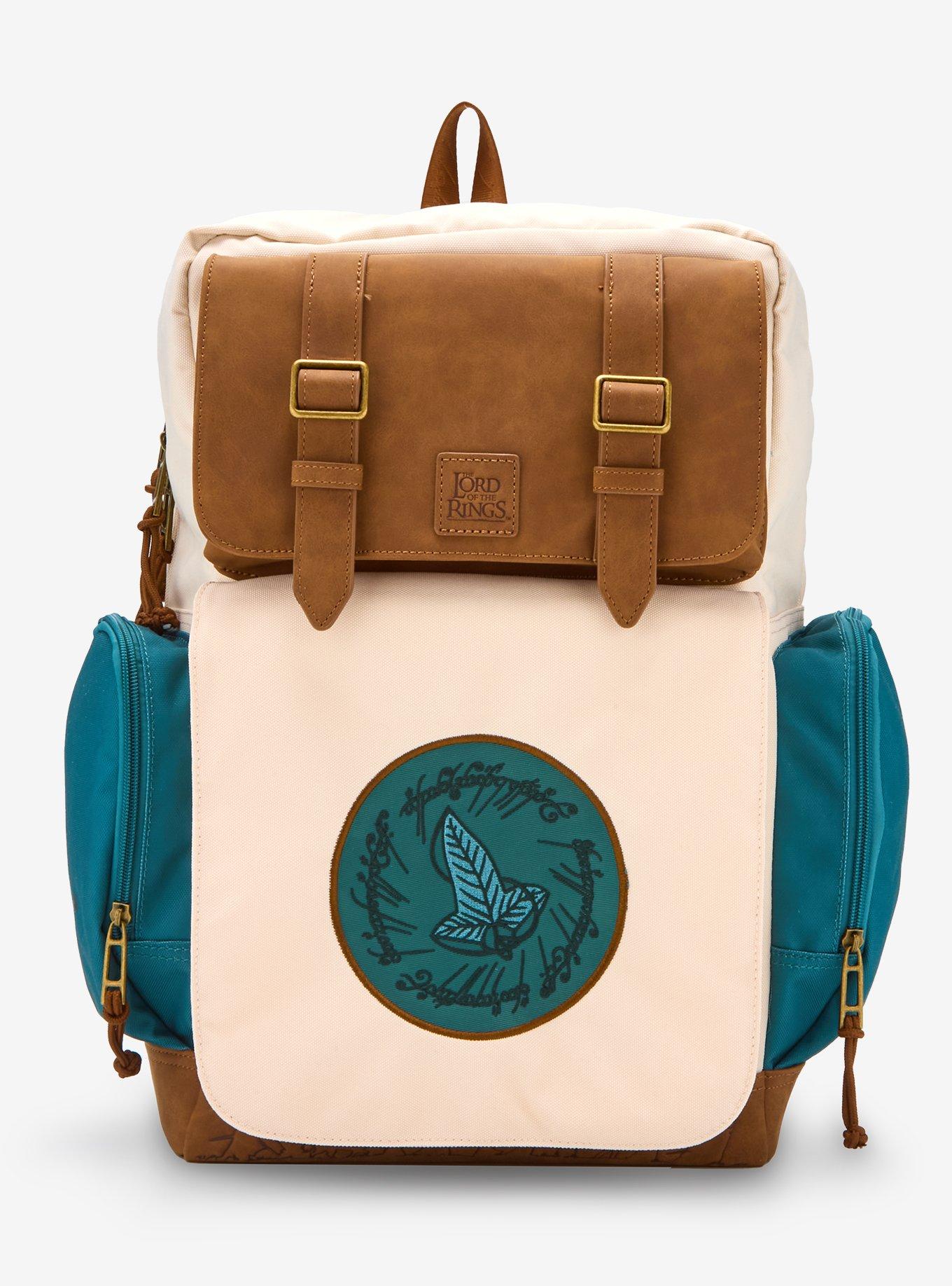 The Lord Of The Rings Leaf Of Lorien Multi Pocket Backpack, , hi-res