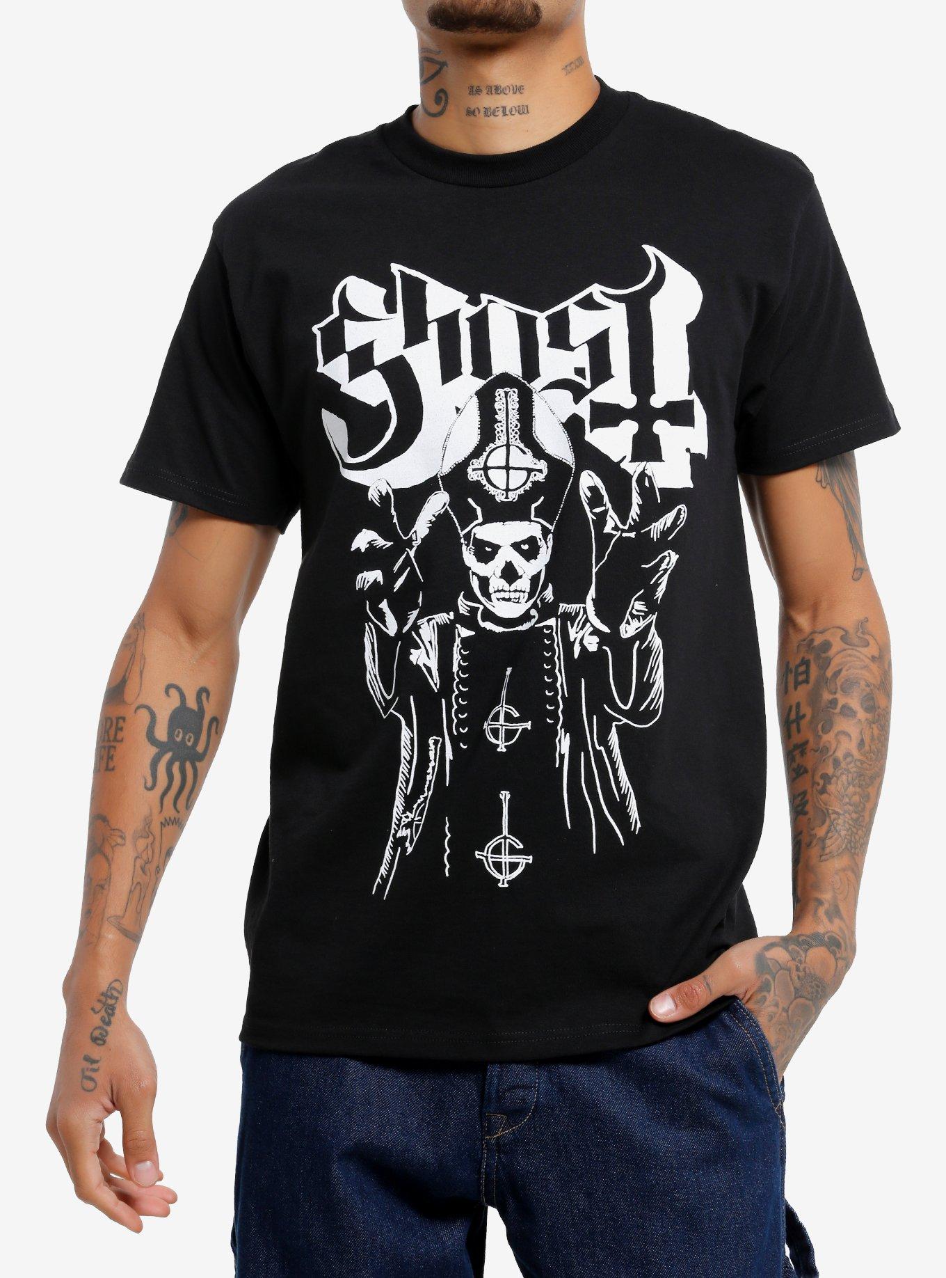 Ghost Papa Emeritus II Heavyweight T-Shirt, , hi-res