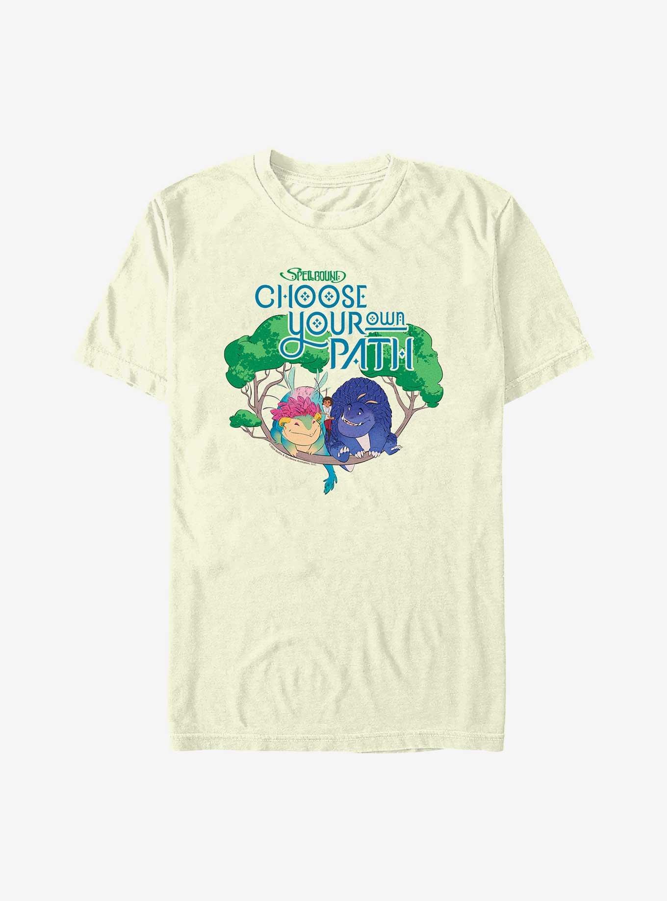 Spellbound Choose Your Own Path T-Shirt, NATURAL, hi-res
