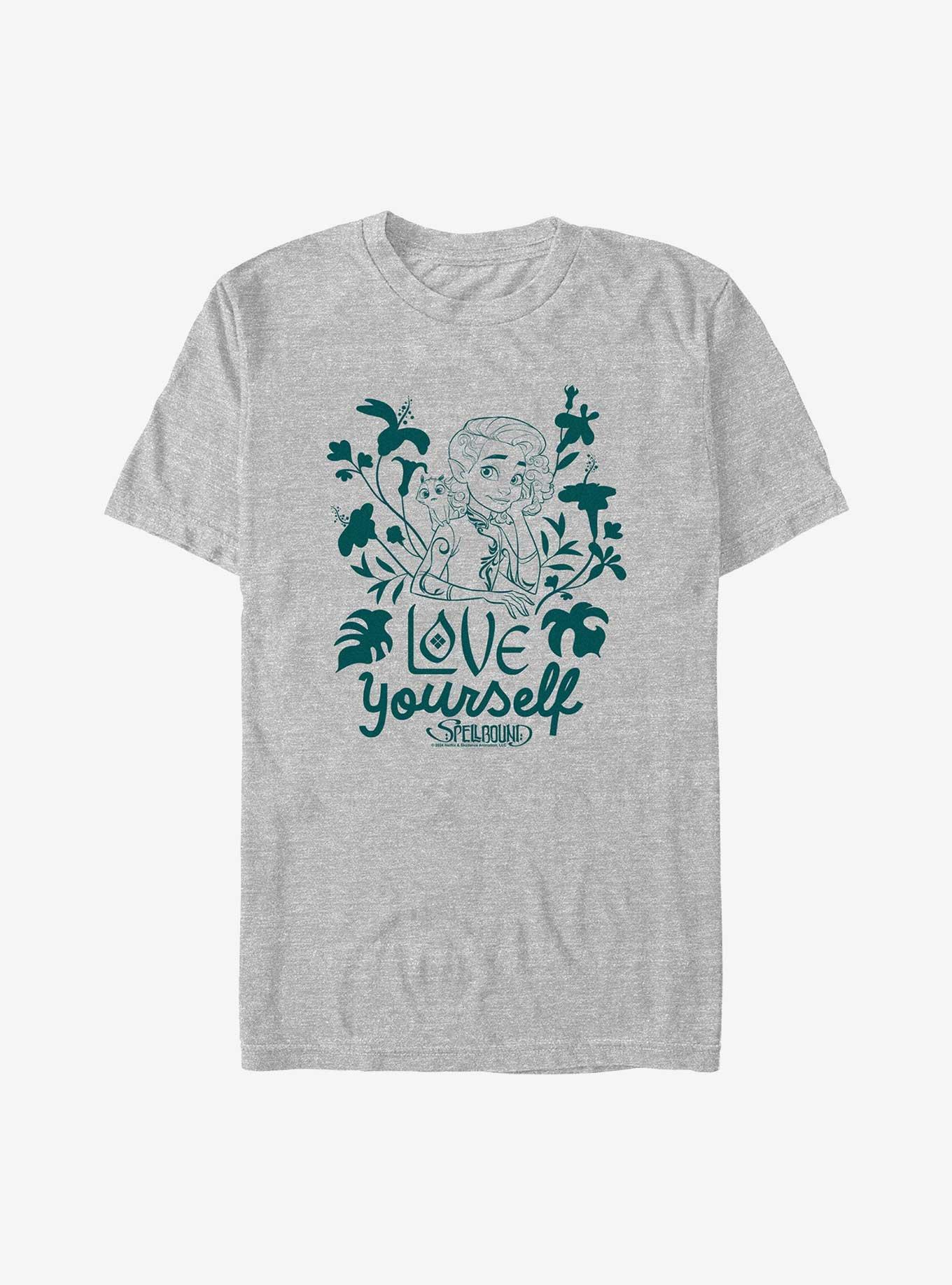 Spellbound Love Yourself Ellian T-Shirt, ATH HTR, hi-res