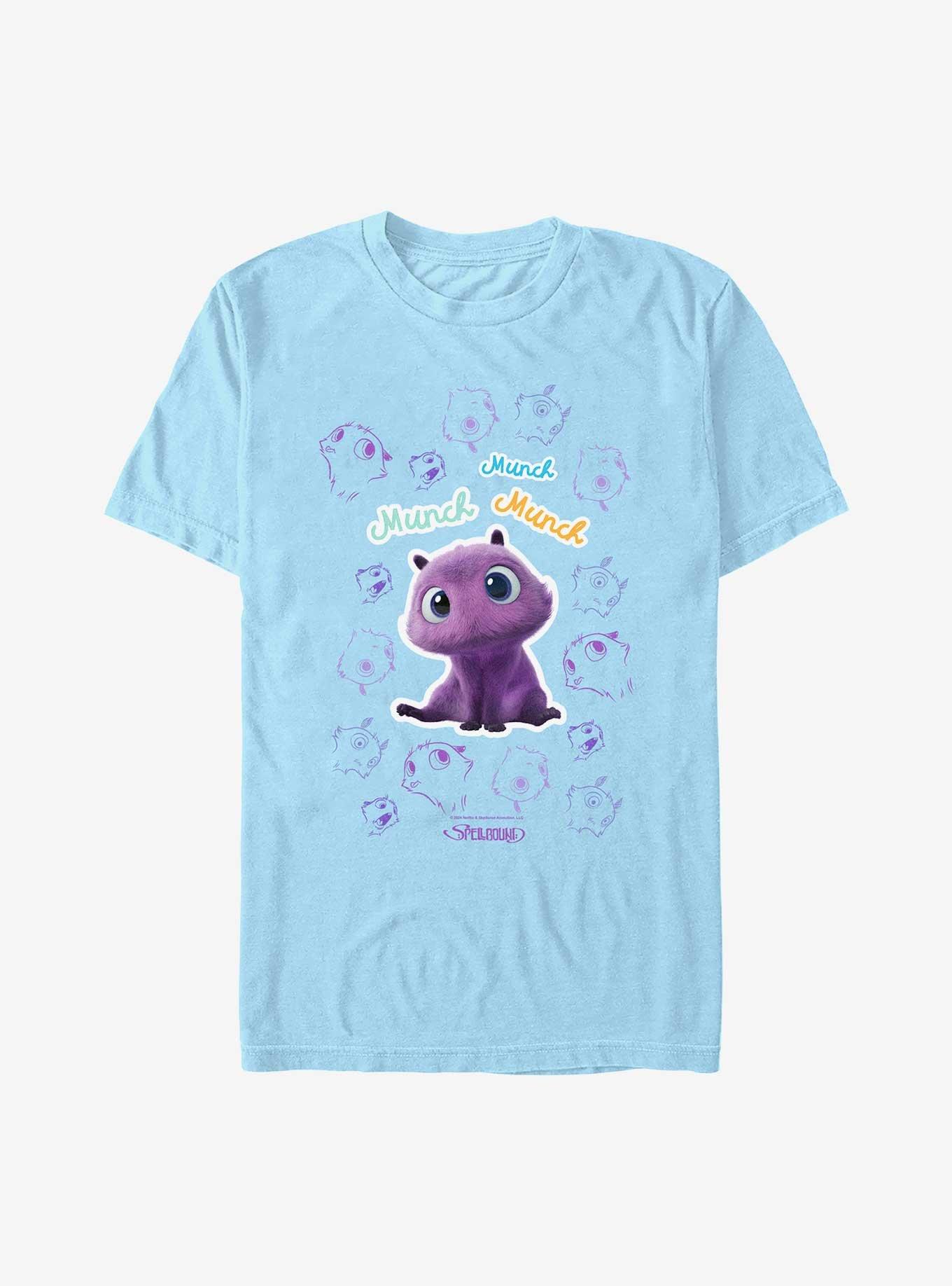 Spellbound Flink Munch Munch T-Shirt, LT BLUE, hi-res