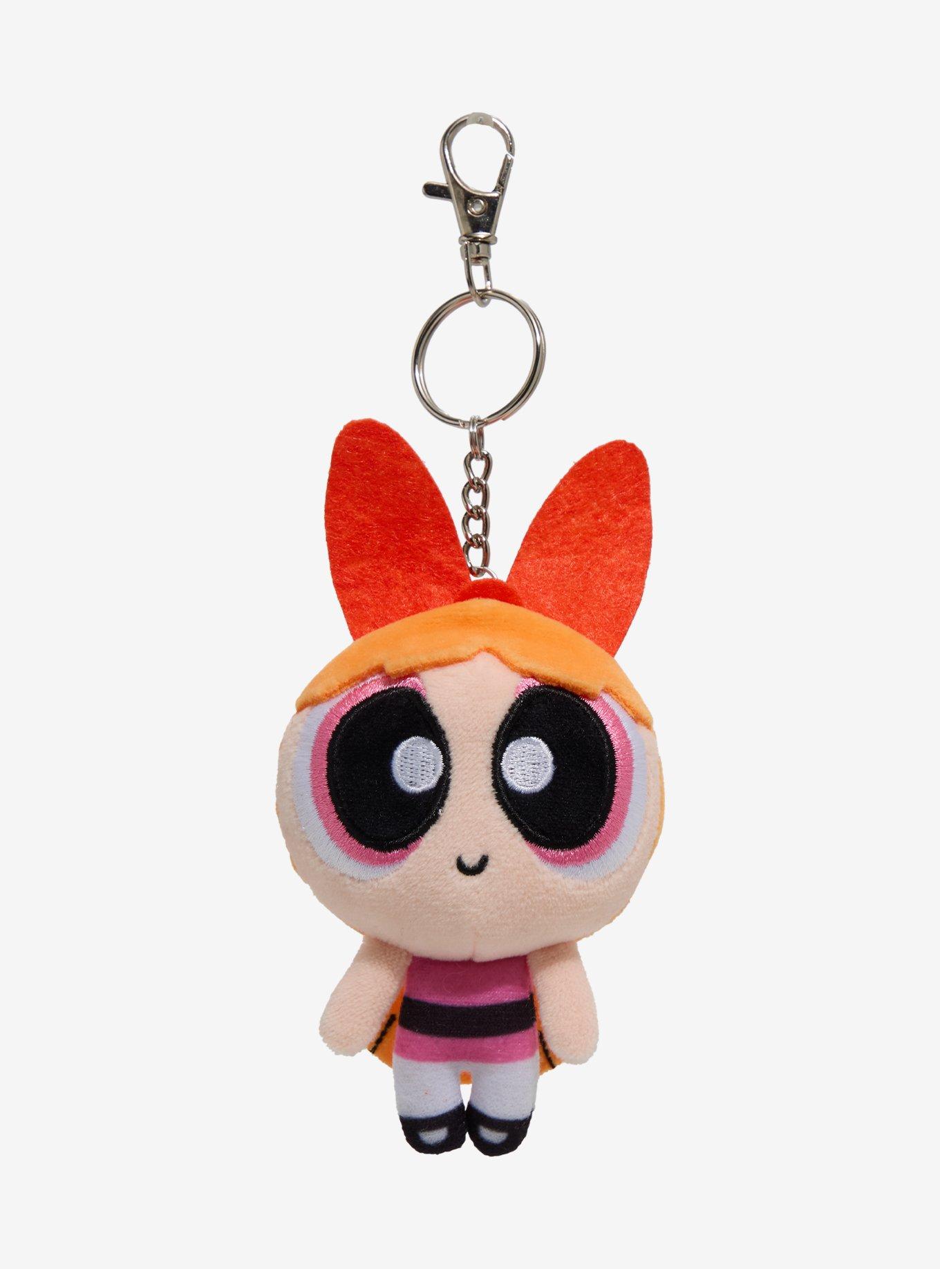 The Powerpuff Girls Blossom Figural Plush Keychain, , hi-res
