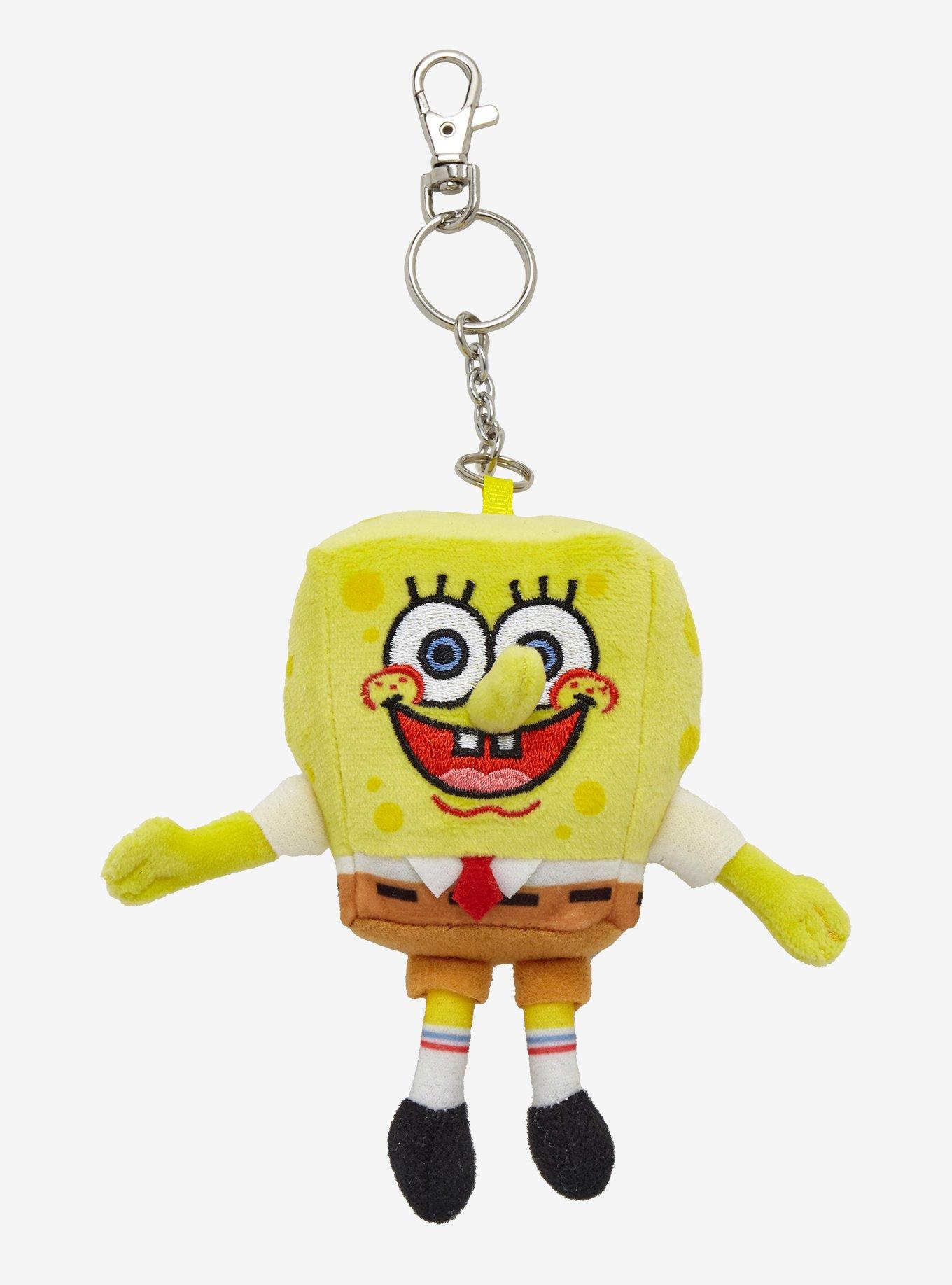 SpongeBob SquarePants Plush SpongeBob Keychain, , hi-res
