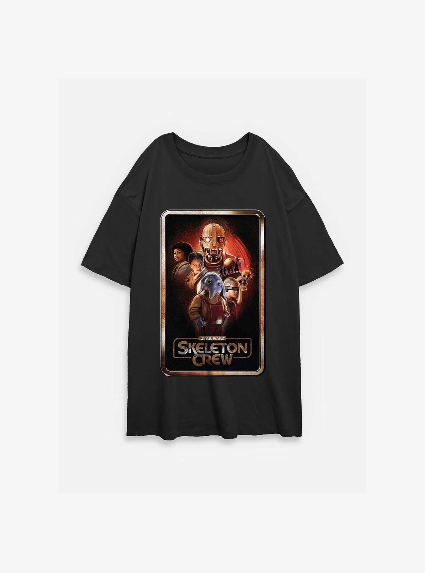 Skeleton Crew Poster Group Womens Oversized T-Shirt, , hi-res