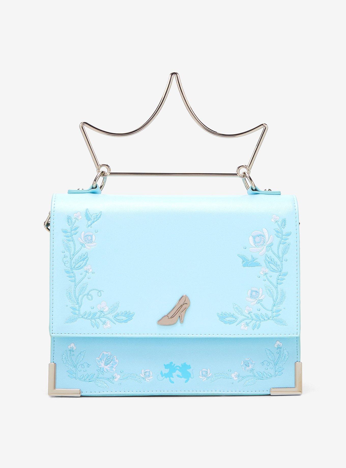 Loungefly Disney Cinderella Crown Handle Crossbody Bag, , hi-res