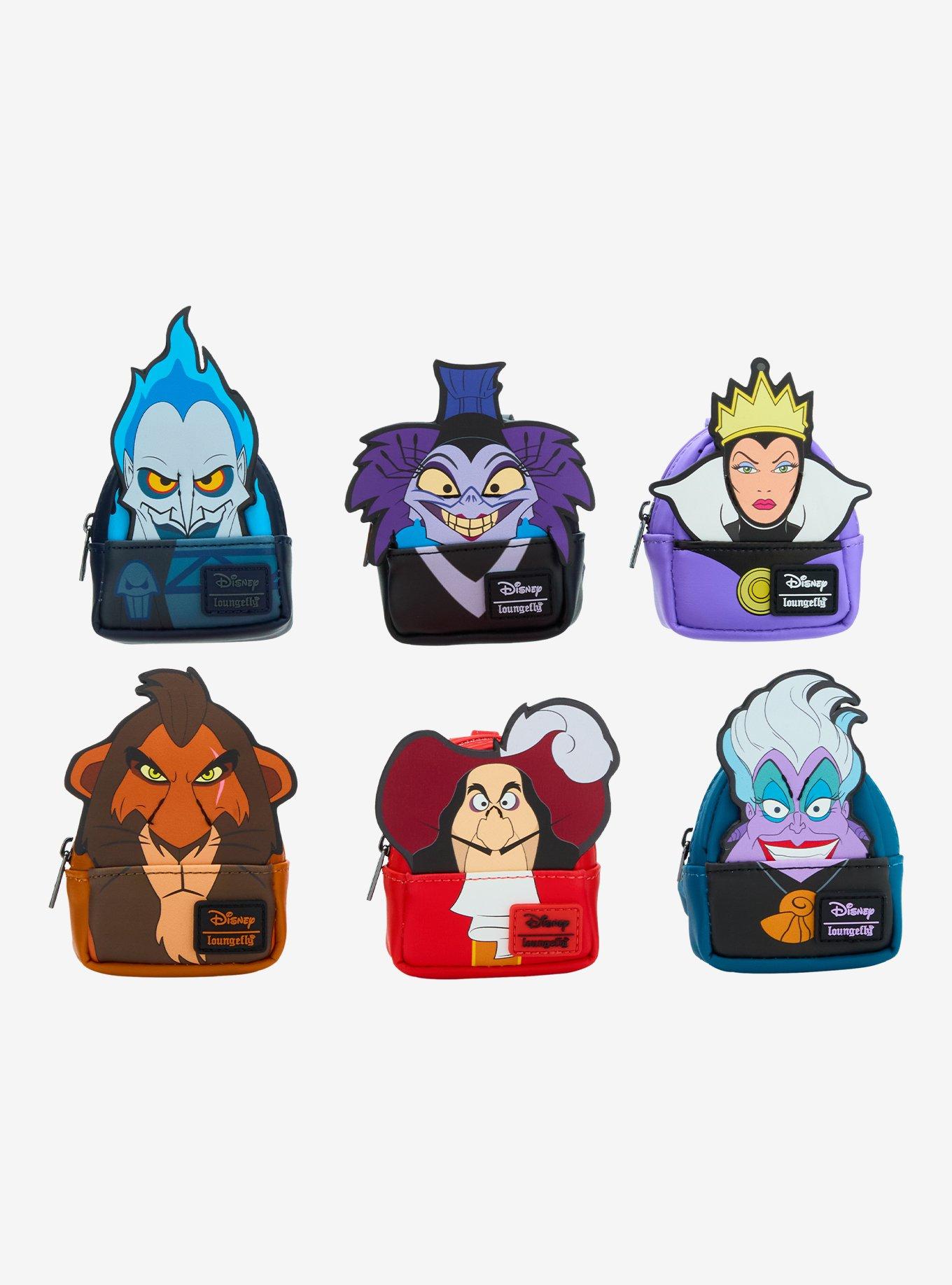 Loungefly Disney Villains Blind Box Mini Backpack Key Chain, , hi-res