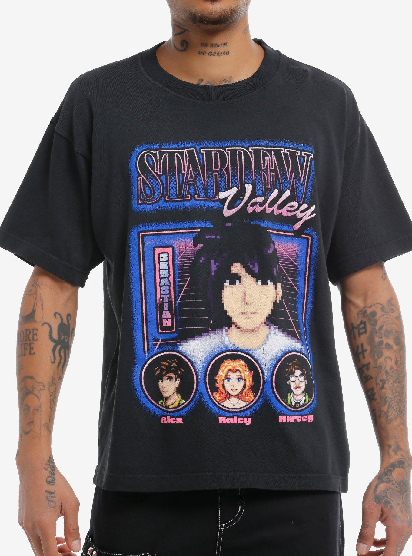 Stardew Valley Character Portraits Oversized T-Shirt 