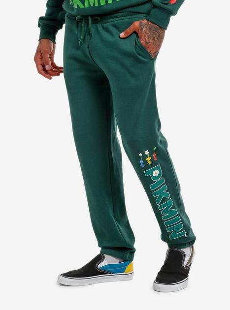 Pikmin Logo Character Jogger Sweatpants Hot Topic