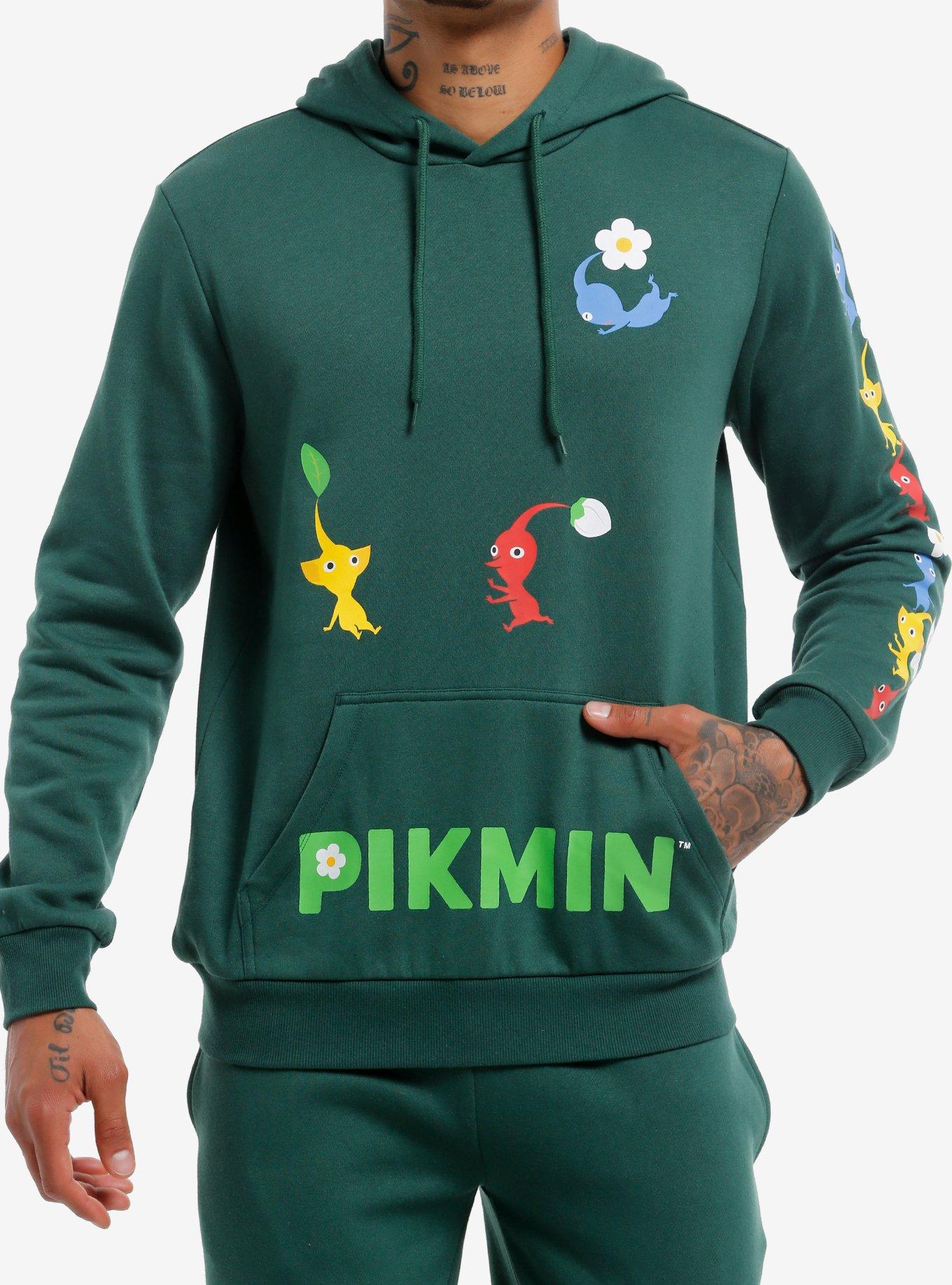 Pikmin Logo Character Hoodie, , hi-res