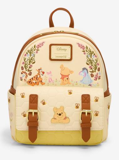 Loungefly Disney Winnie The Pooh Floral Pooh Bear & Friends Mini