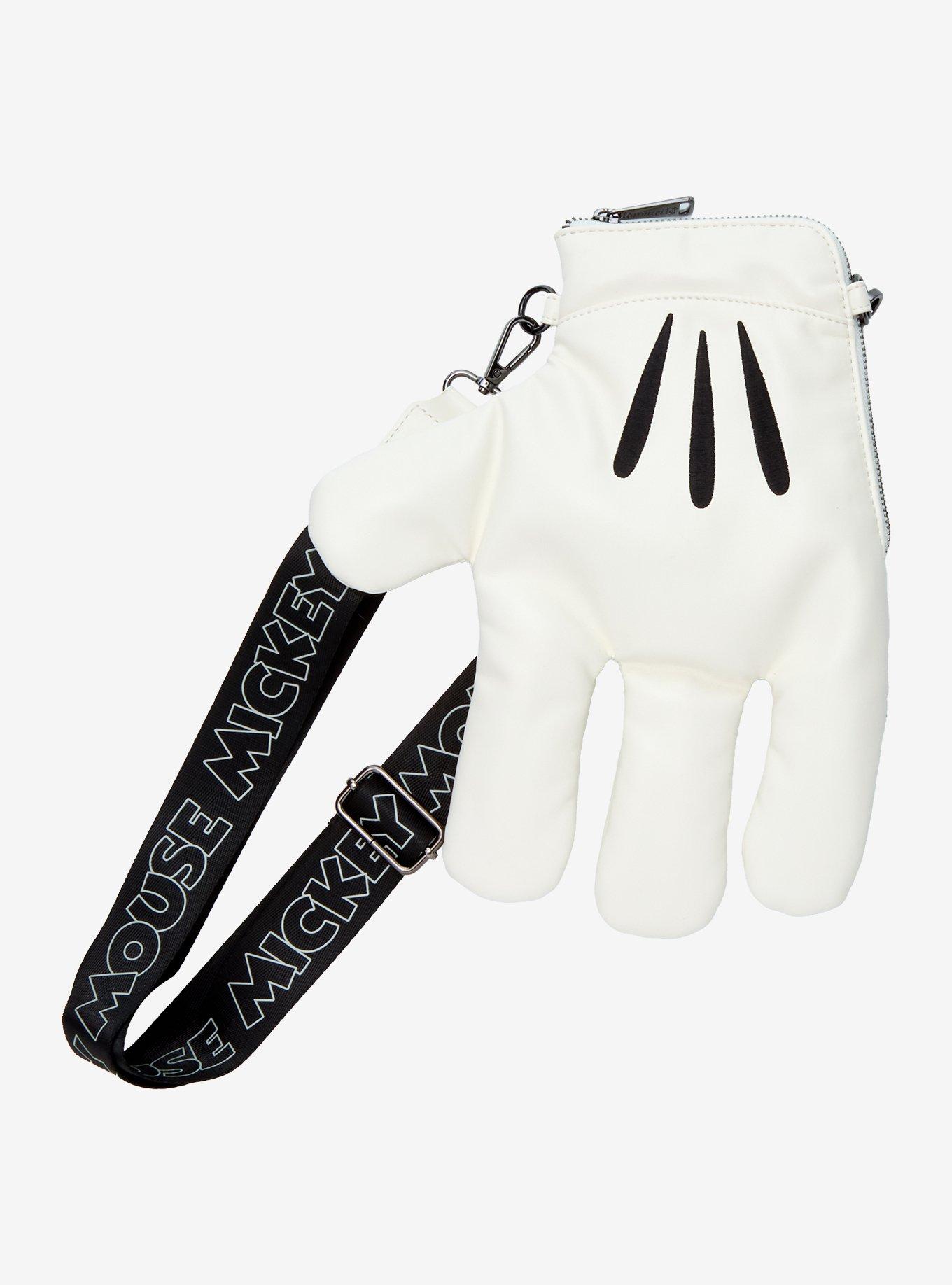 Loungefly Disney Mickey Mouse Figural Glove Crossbody Bag — BoxLunch Exclusive, , hi-res
