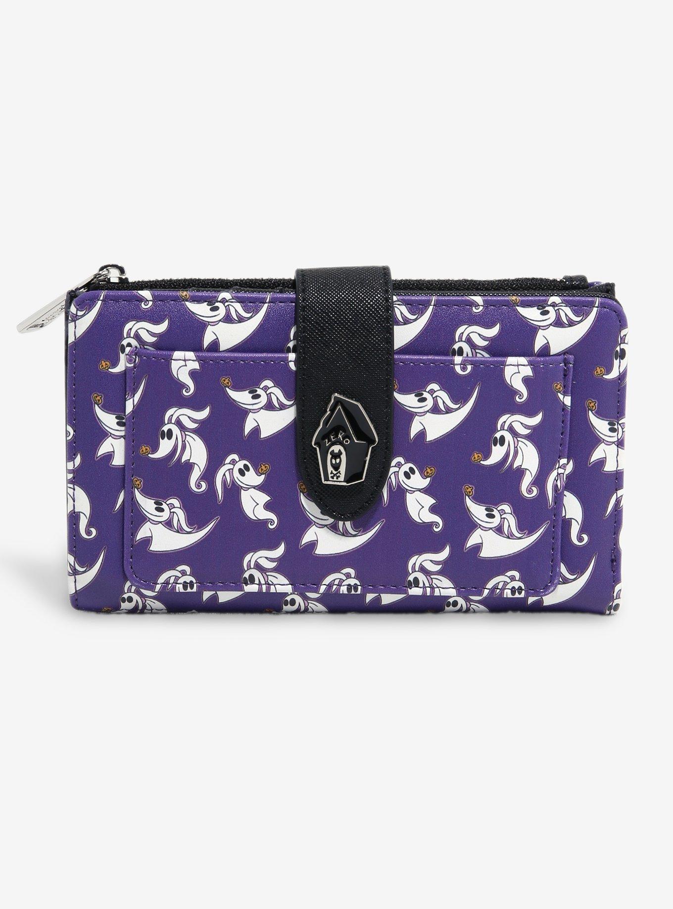 Loungefly Disney The Nightmare Before Christmas Zero Allover Print Glow-in-The-Dark Wallet - BoxLunch Exclusive, , hi-res