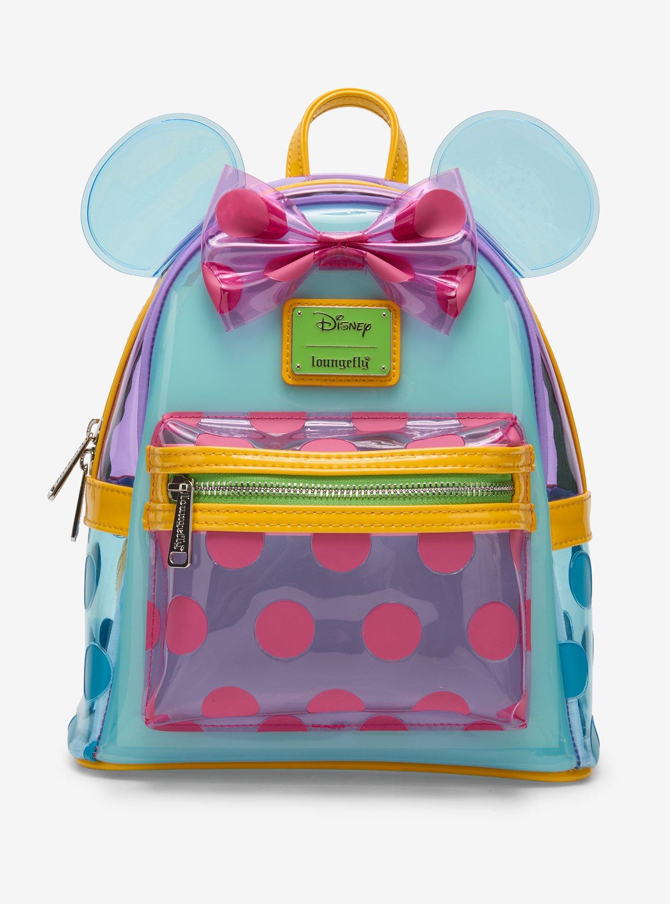 Loungefly Disney Minnie Mouse Polka Dot Colorblock Ears Mini