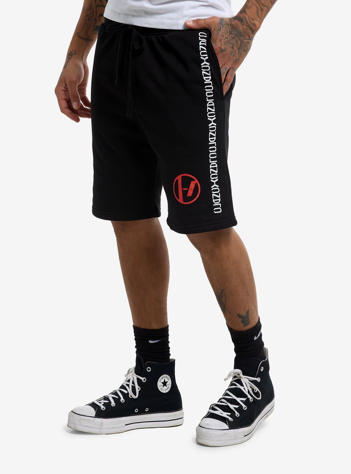 Twenty One Pilots Clancy Fleece Shorts Hot Topic