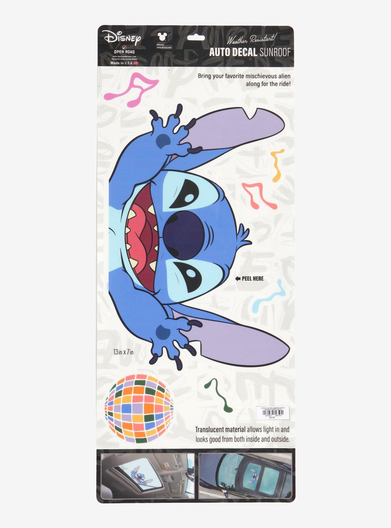 Disney Stitch Smiling Sunroof Auto Decal, , hi-res
