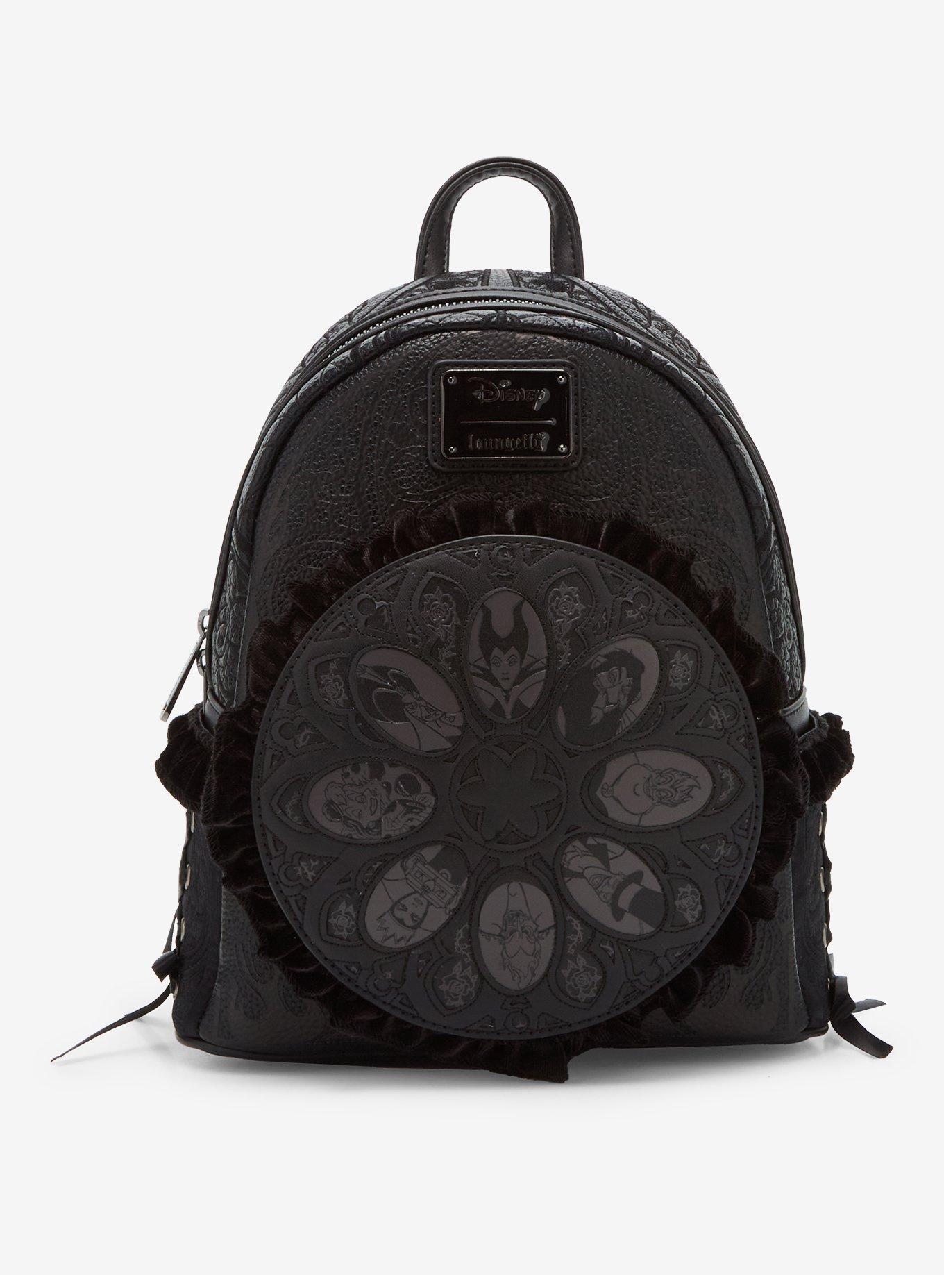 Loungefly Disney Villains Windows Ruffle Mini Backpack, , hi-res