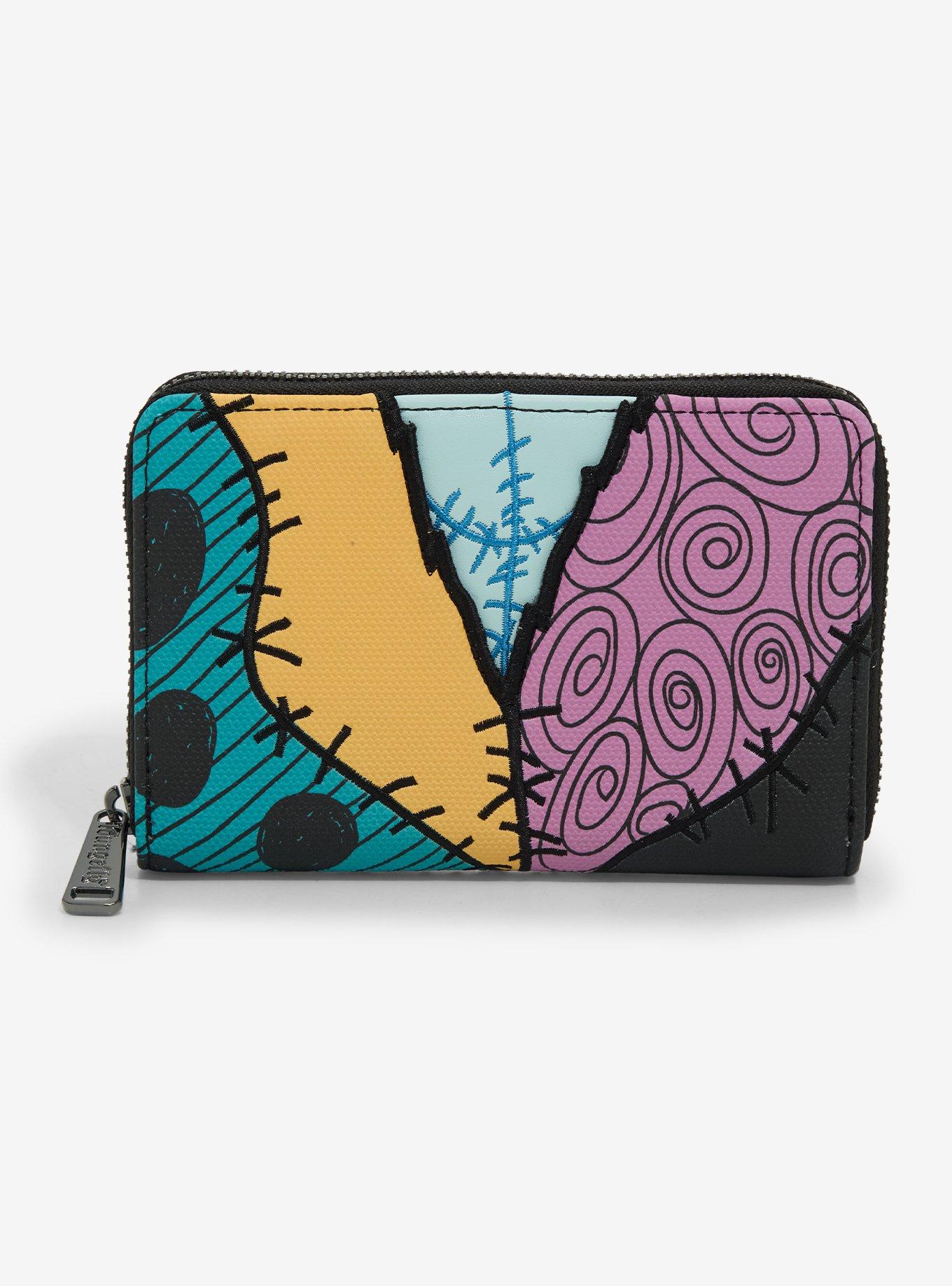 Loungefly The Nightmare Before Christmas Sally Patchwork Mini Zipper Wallet, , hi-res