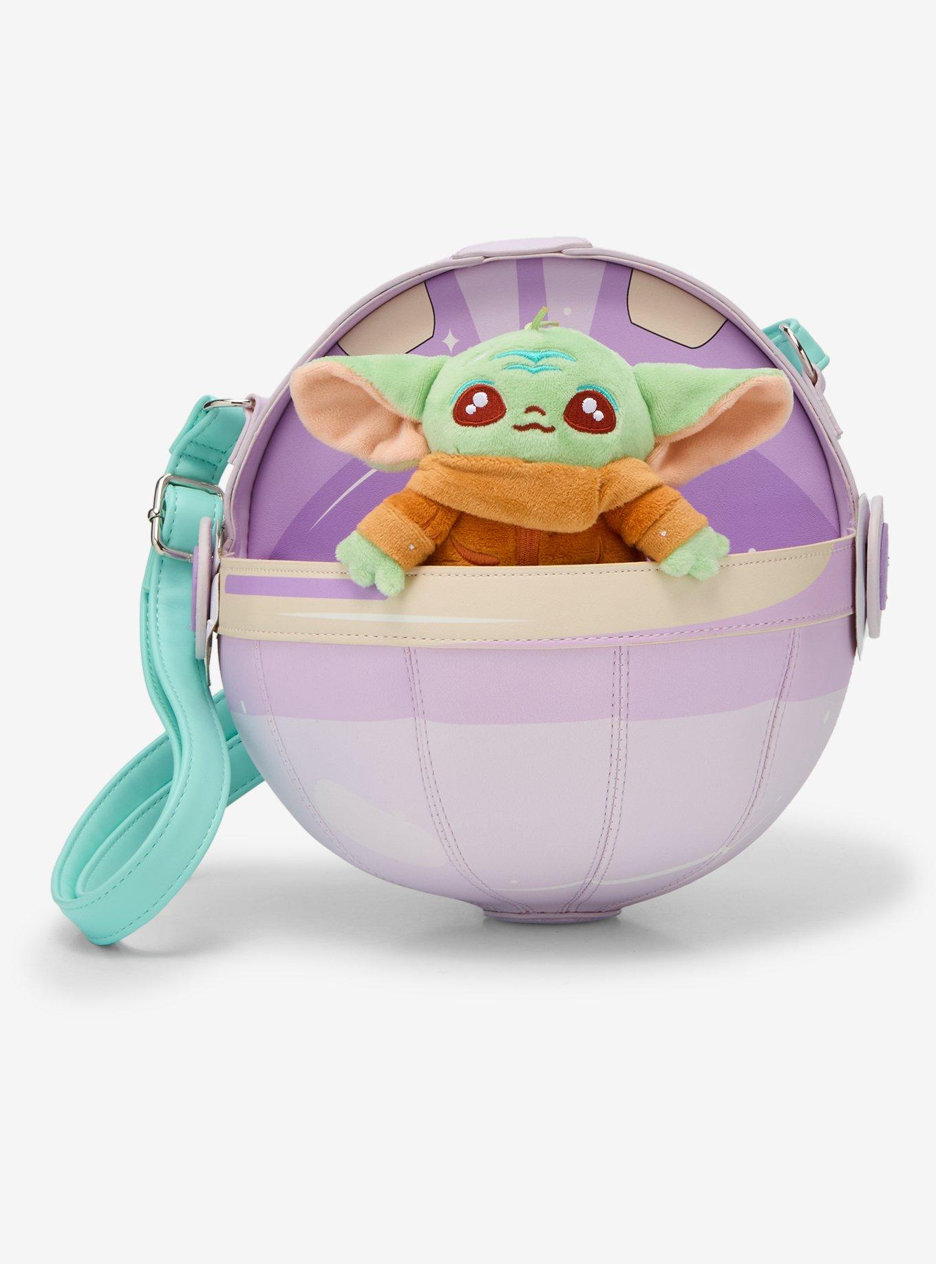 Loungefly Star Wars The Mandalorian Grogu Hover Pram Figural Crossbody Bag, , hi-res