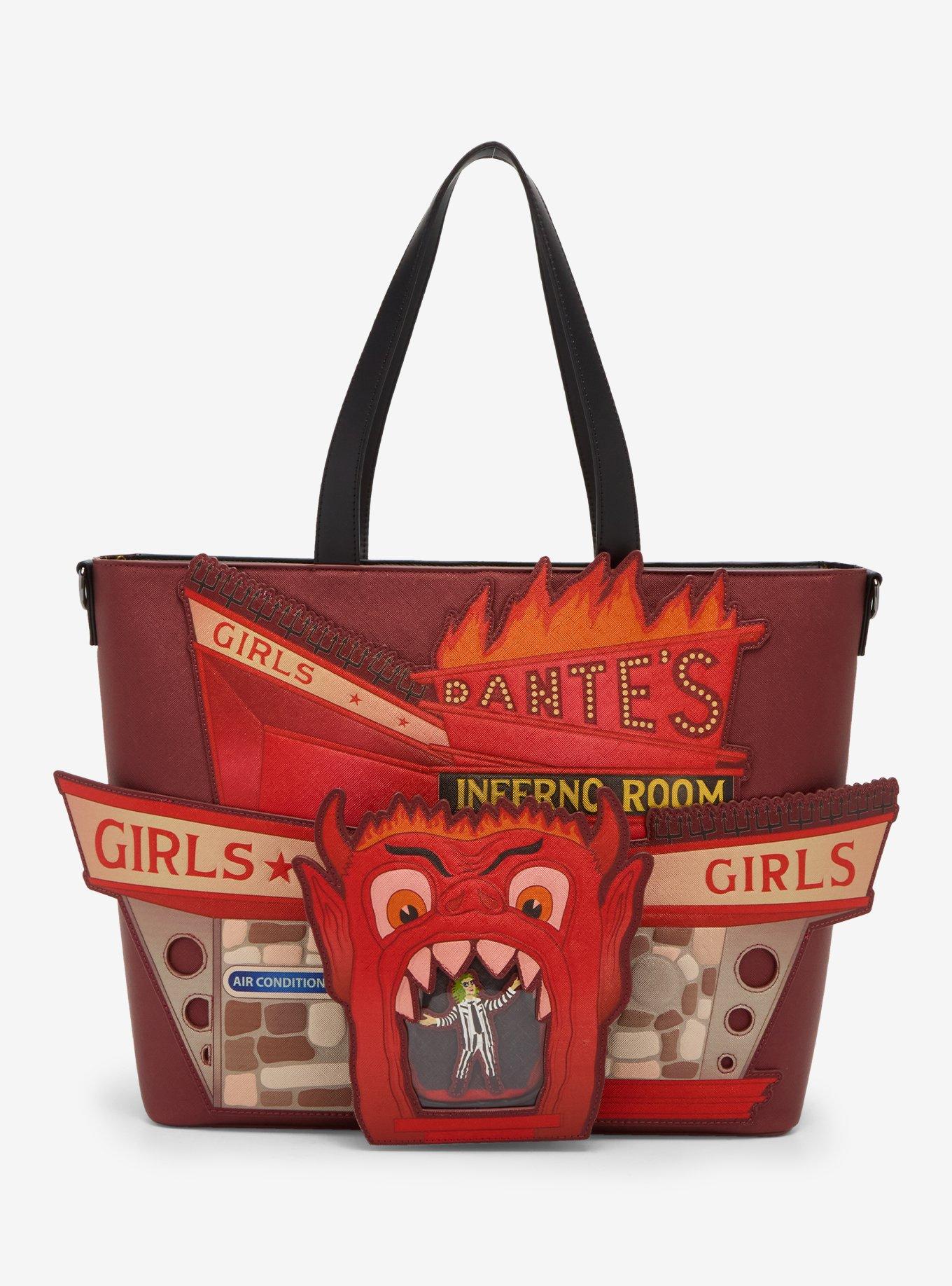 Beetlejuice Dante's Inferno Room Lenticular Tote Bag, , hi-res