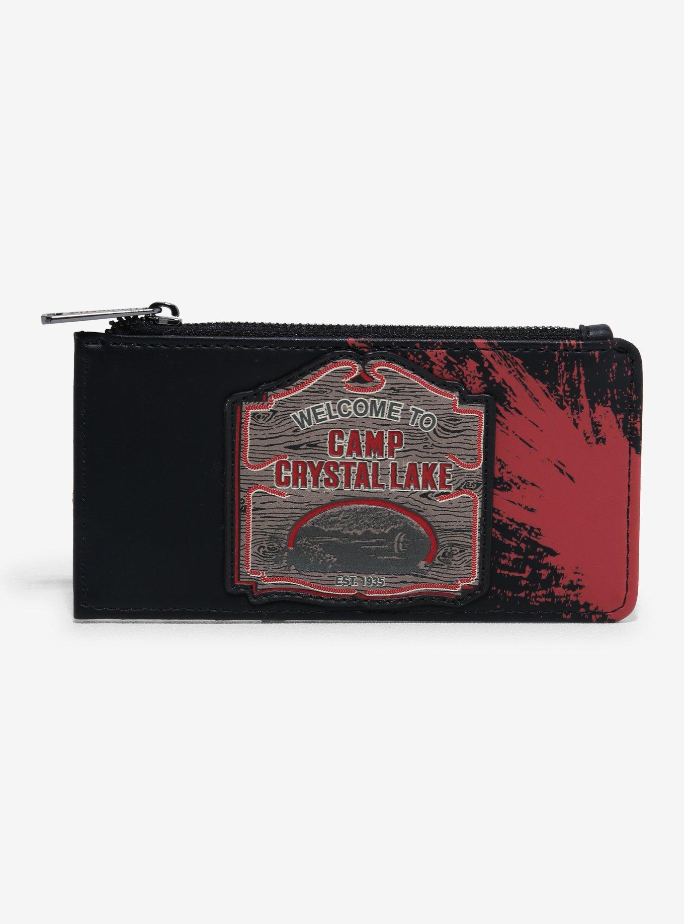 Loungefly Friday The 13th Camp Crystal Lake Cardholder, , hi-res