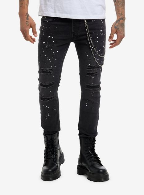 【COLOR iN ID】damage hole black jeans 617C37sSP1L._UY1000_.jpg