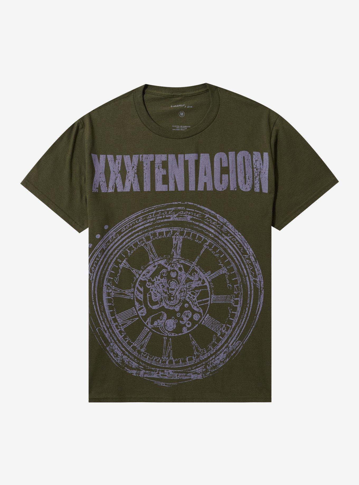 XXXTentacion Broken Clock Boyfriend Fit Girls T-Shirt, , hi-res