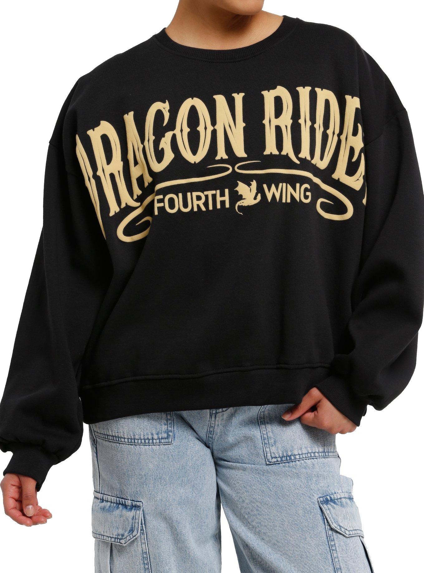 Fourth Wing Dragon Rider Girls Sweatshirt, , hi-res