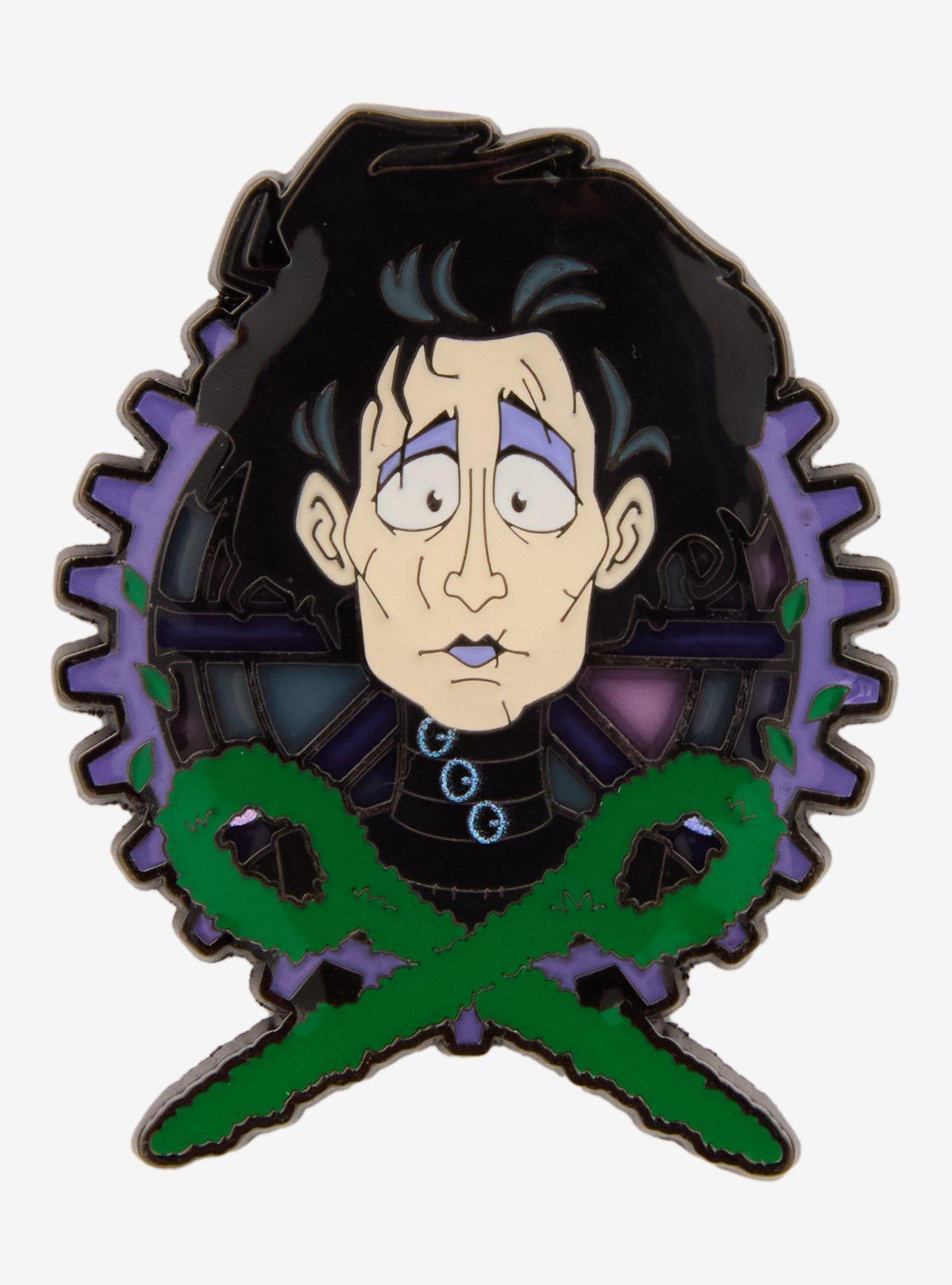Edward Scissorhands Cameo Enamel Pin, , hi-res