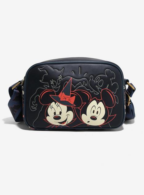【Loungefly】Disney ミッキー フェイス型 クロスボディバッグ COACH】コーチ スムースレザー ディズニー コラボ ミッキー