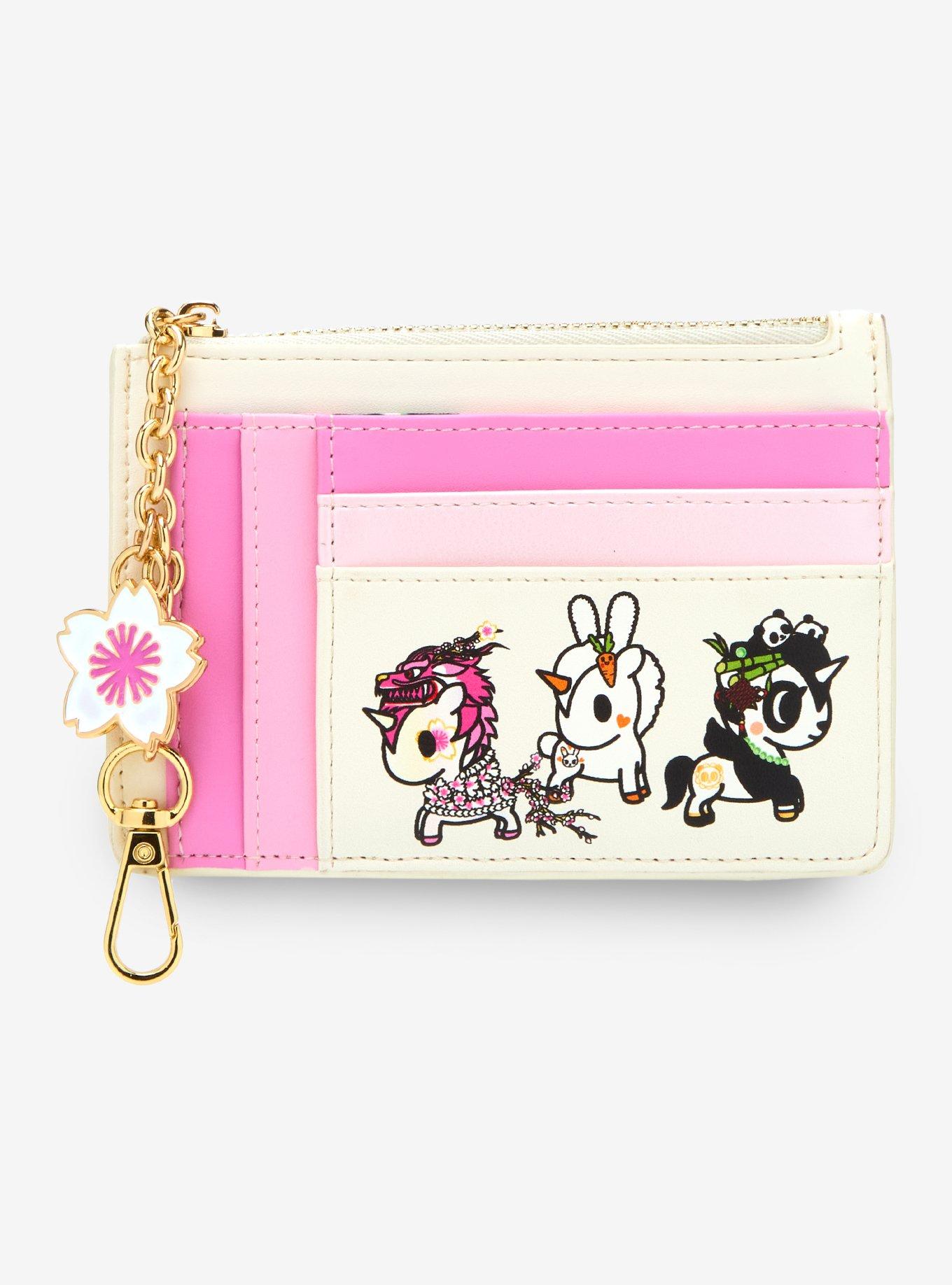 tokidoki Unicorno Cherry Blossom Cardholder - BoxLunch Exclusive, , hi-res