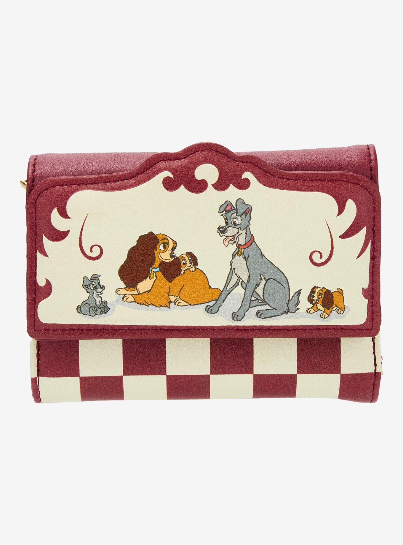 Disney Lady and the Tramp Family Portrait Wallet - BoxLunch Exclusive, , hi-res