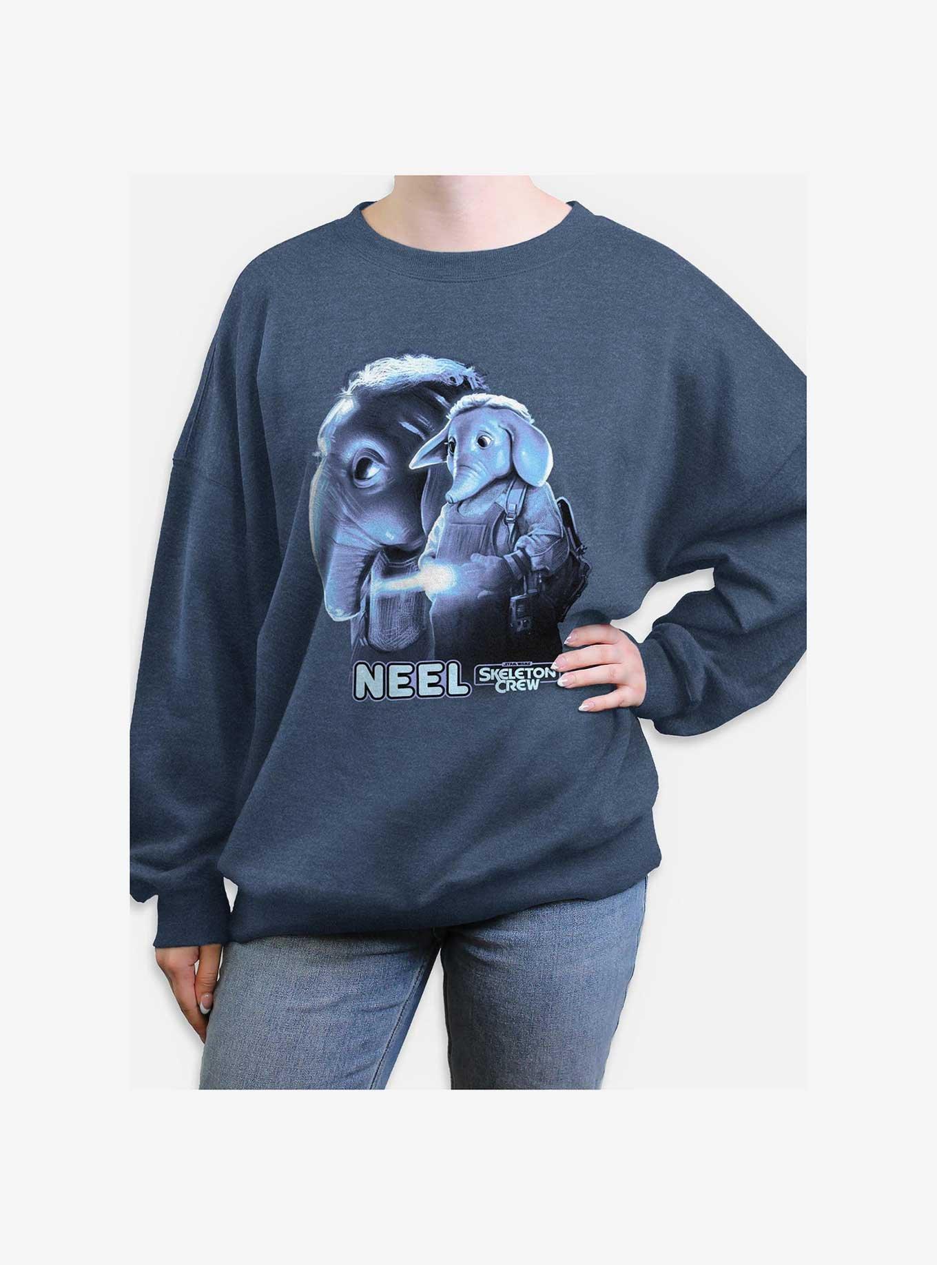 Skeleton Crew Neel Heroic Womens Oversized Sweatshirt, , hi-res