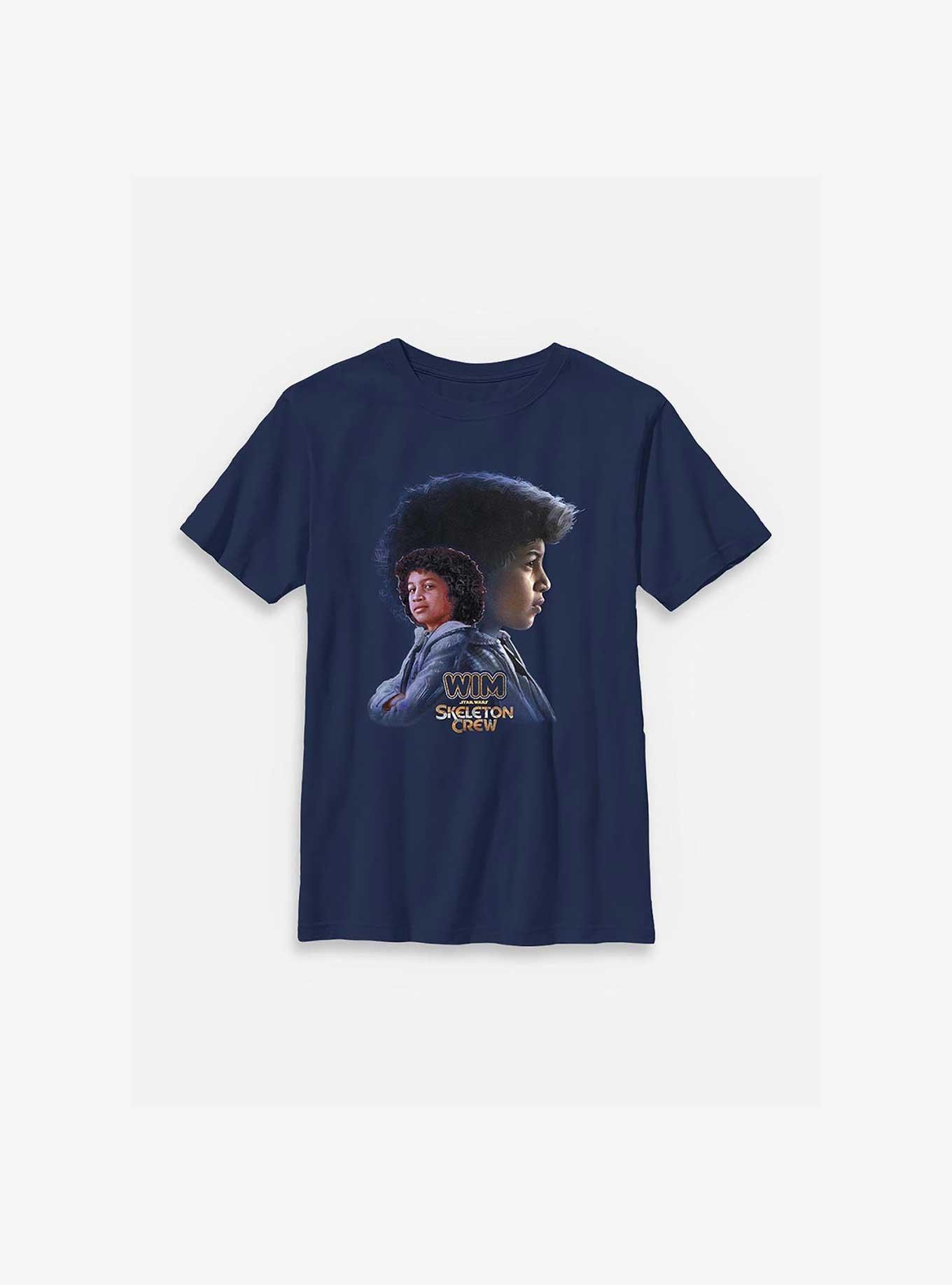 Skeleton Crew Just Wim Youth T-Shirt, NAVY, hi-res