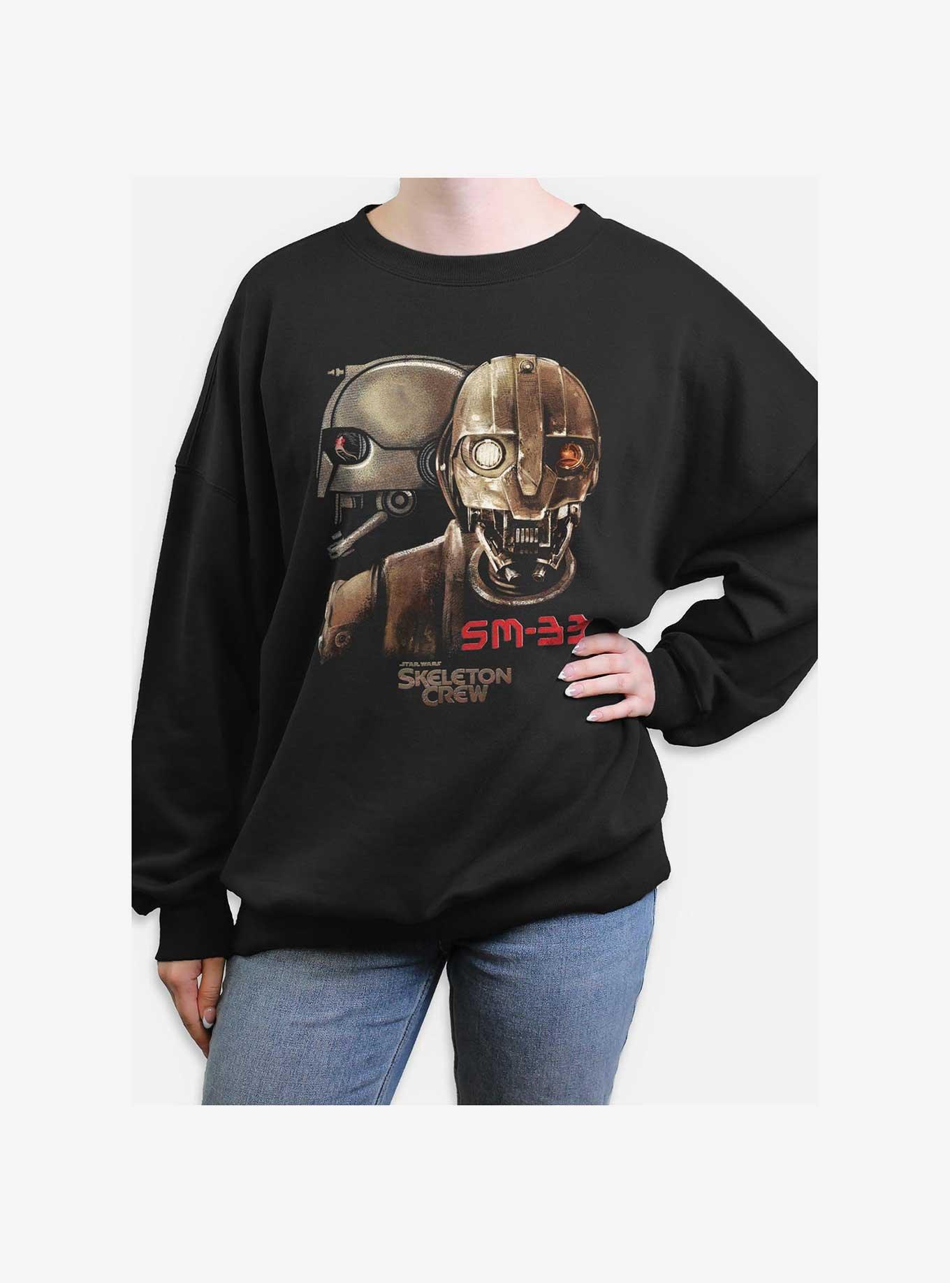 Skeleton Crew Samie Thirtythree Womens Oversized Sweatshirt, , hi-res