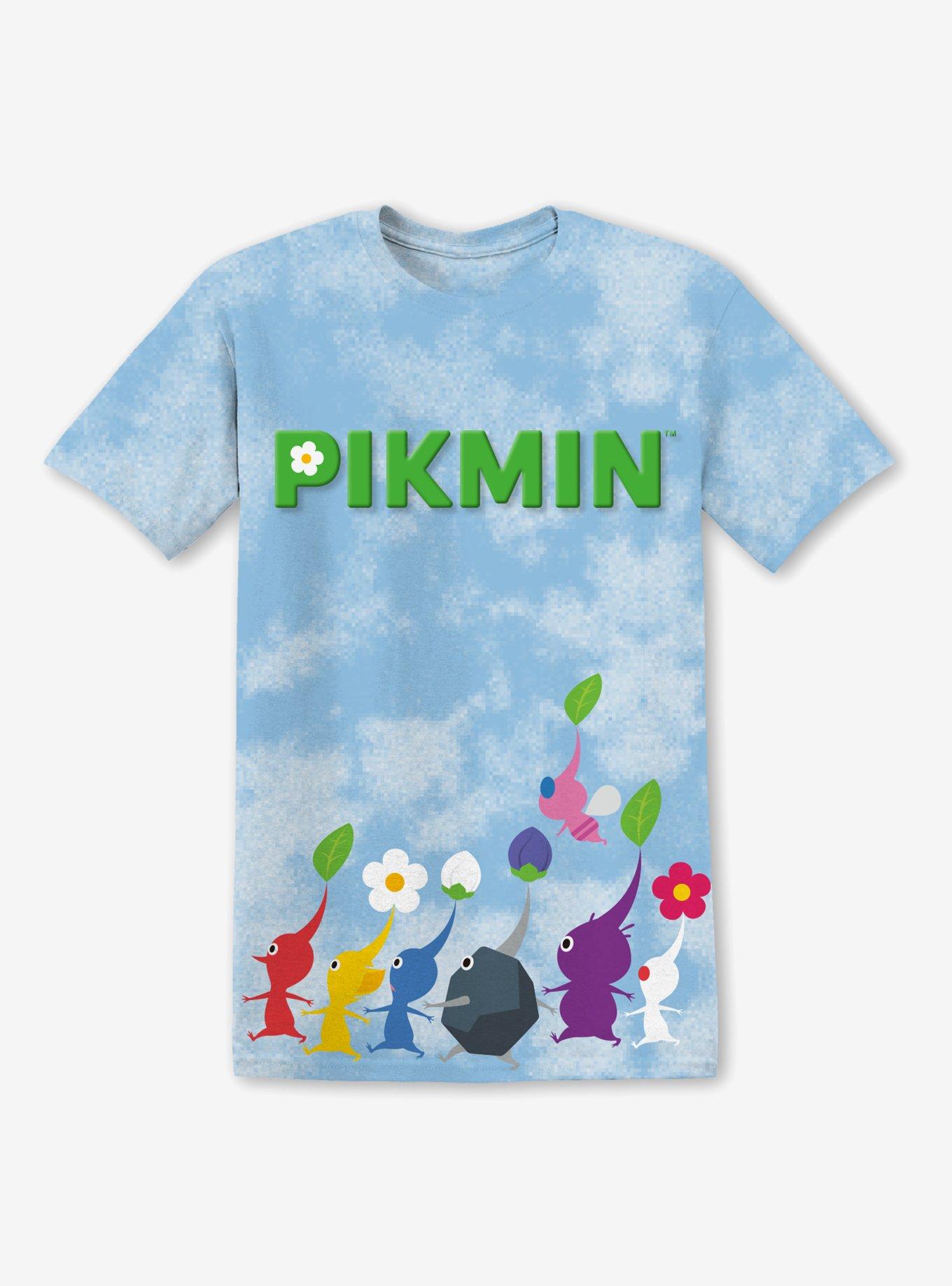 Pikmin Group Tie-Dye Girls T-Shirt, , hi-res