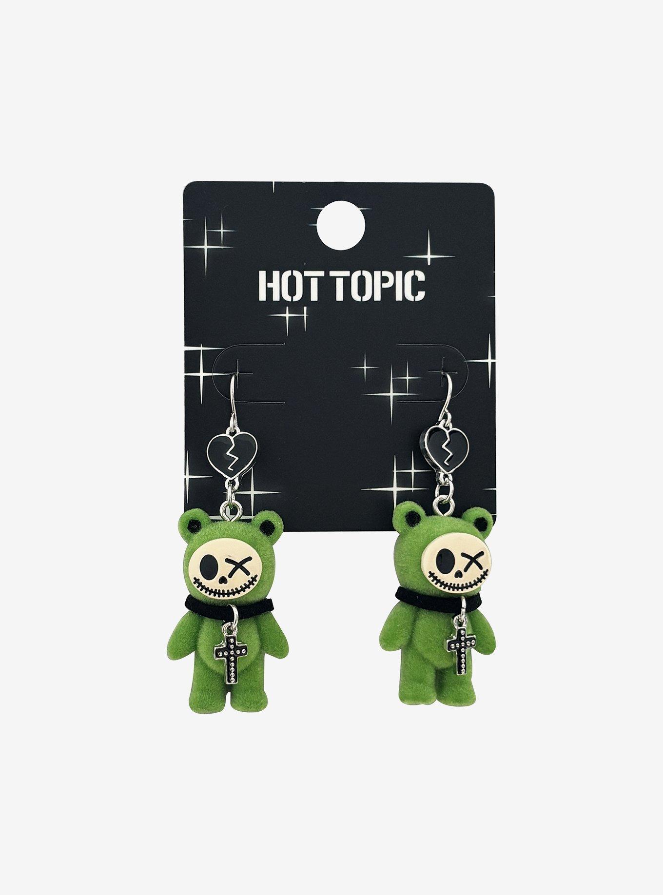 Smiling Monster Earrings, , hi-res