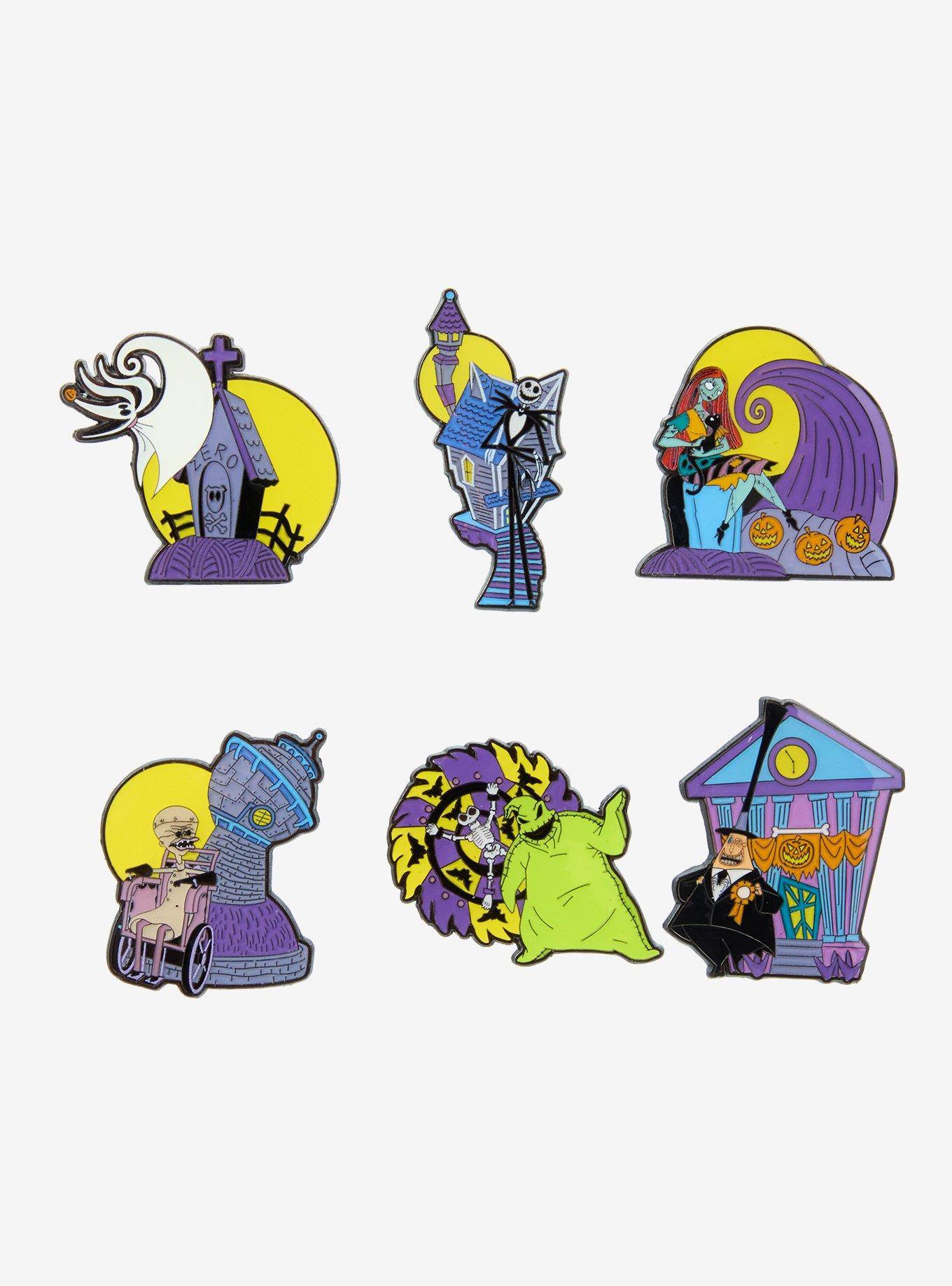 Loungefly The Nightmare Before Christmas Character Blind Box Enamel Pin, , hi-res
