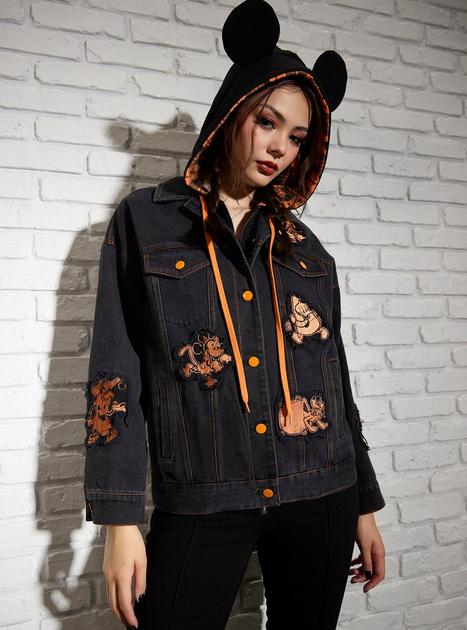 Her Universe Disney Mickey Mouse & Friends Halloween Hooded Denim