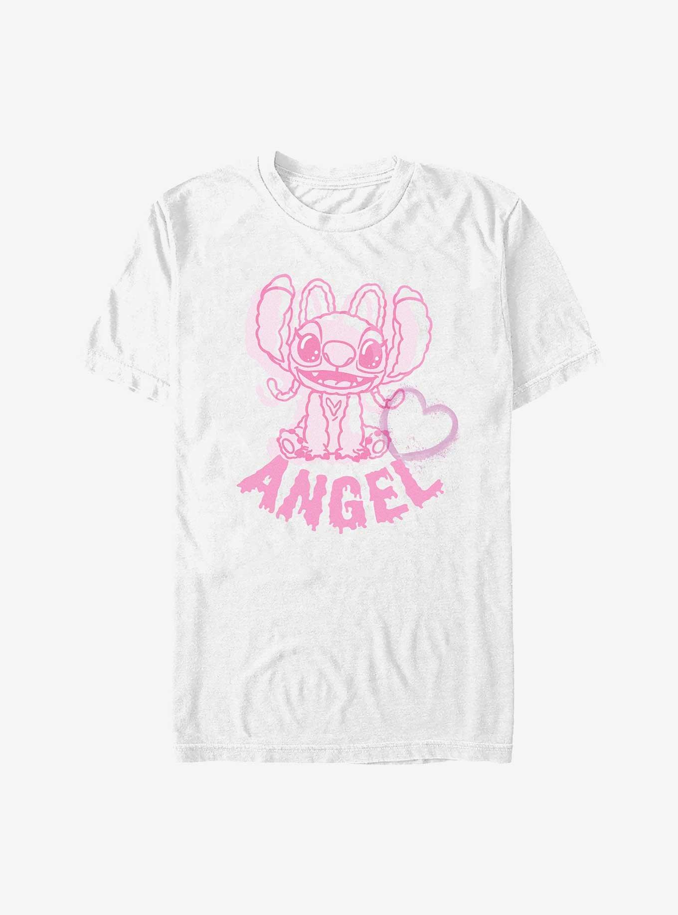 Disney Lilo & Stitch Angel Heart T-Shirt, WHITE, hi-res
