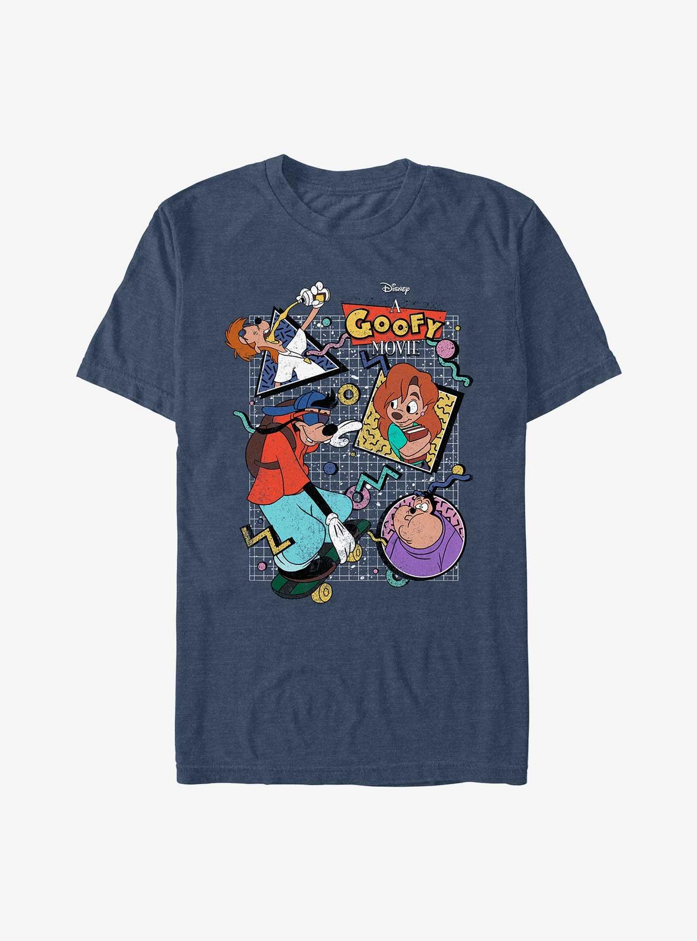 Disney Goofy Disney Retro T-Shirt, NAVY HTR, hi-res